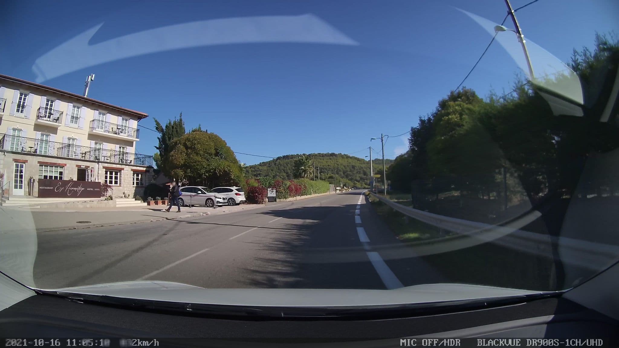 Street view near Hôtel Eze Hermitage B&B, Èze — © till (CC BY-SA · Mapillary)