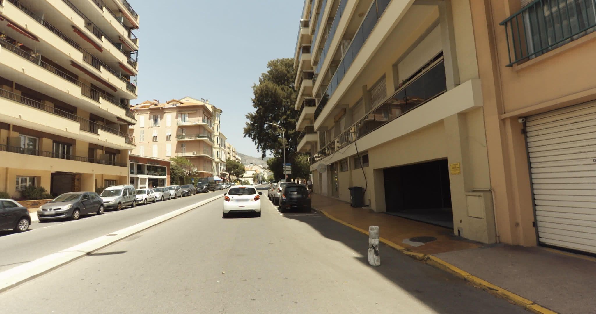 Street view near Hotel menton, Roquebrune-Cap-Martin — © sogefi (CC BY-SA · Mapillary)