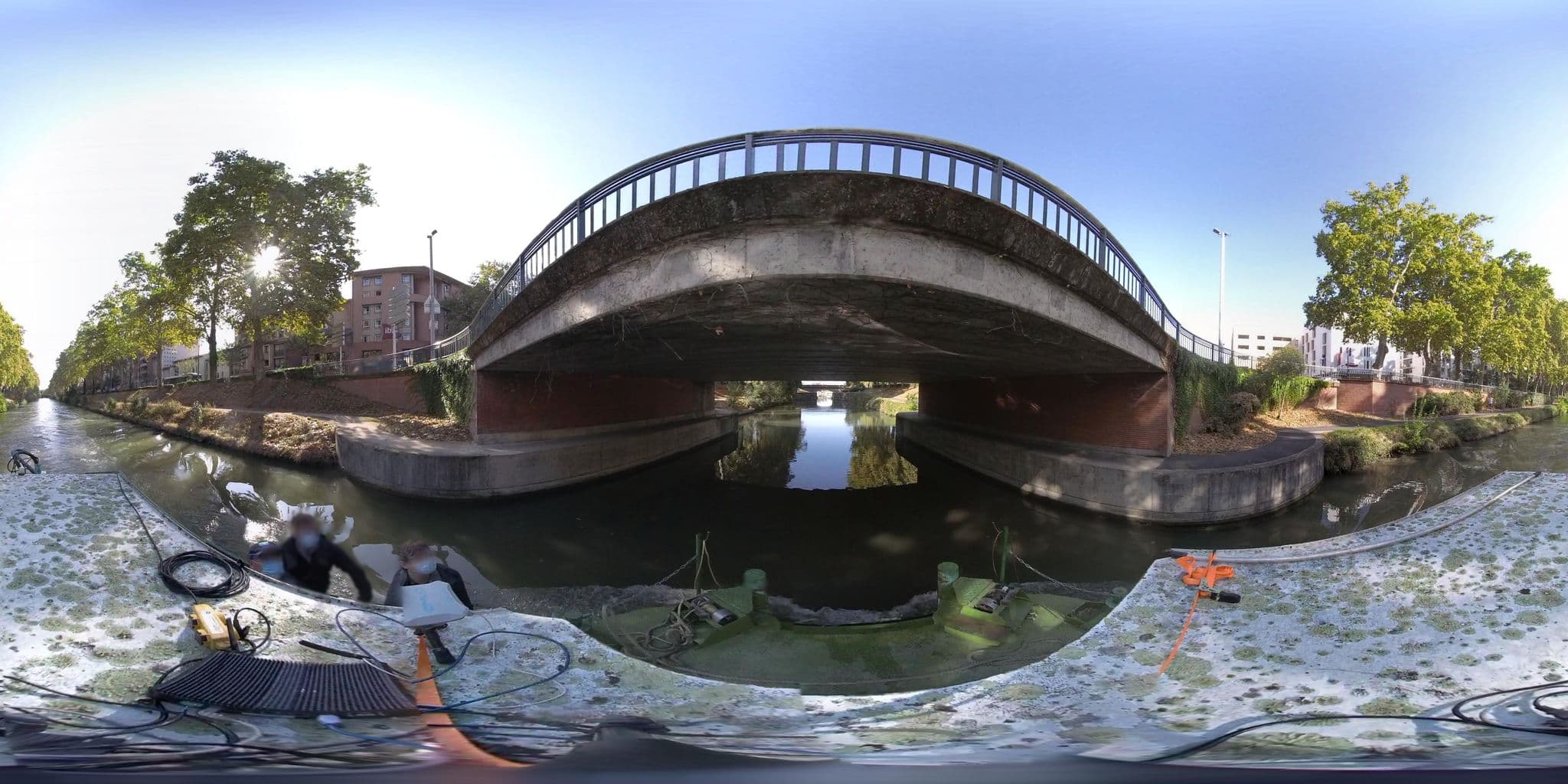 Street view near Hotel Ibis Ponts Jumeaux, Toulouse — © pgehin (CC BY-SA · Mapillary)
