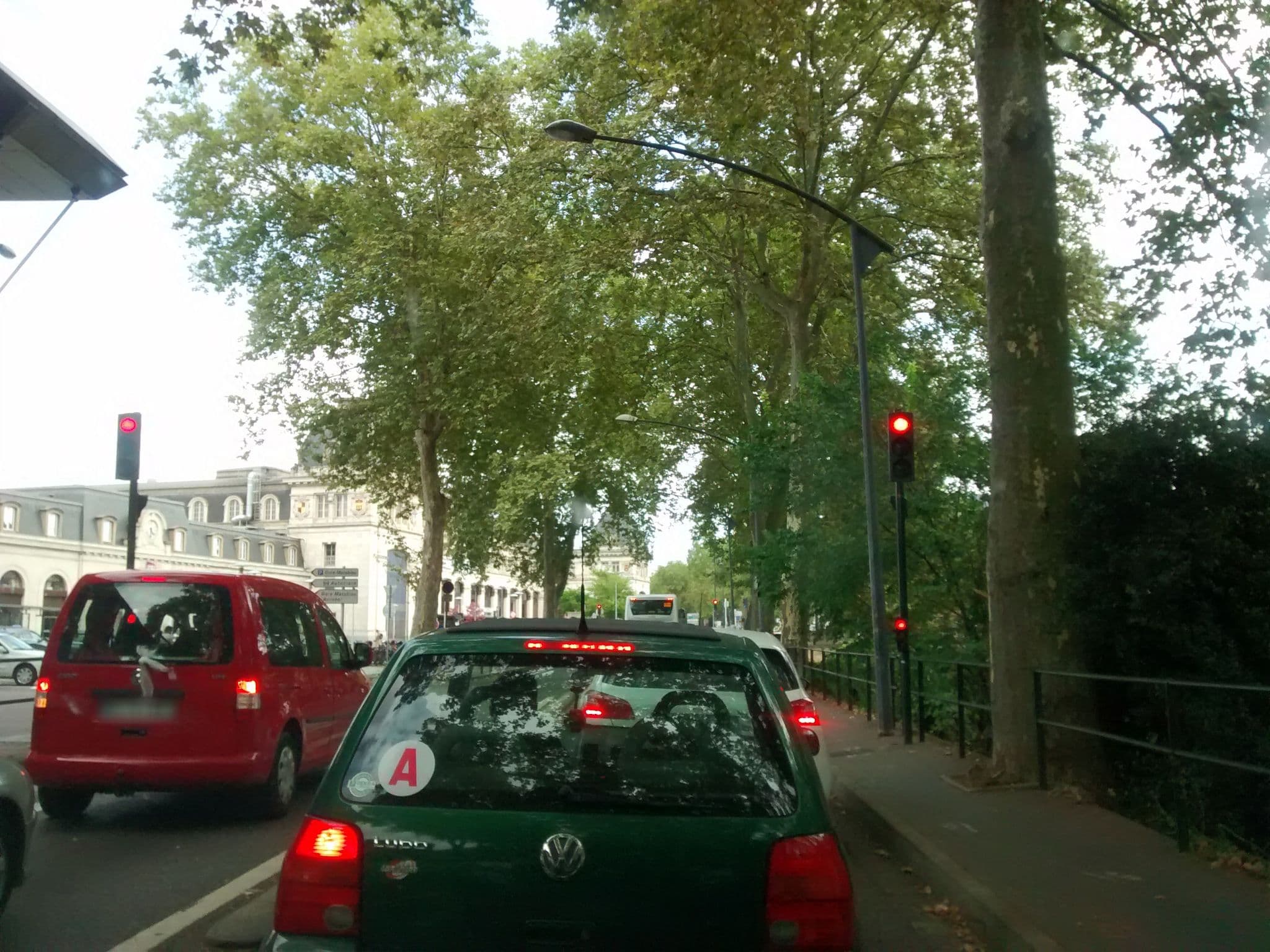 Street view near Hotel des Ambassadeur, Toulouse — © egofer (CC BY-SA · Mapillary)