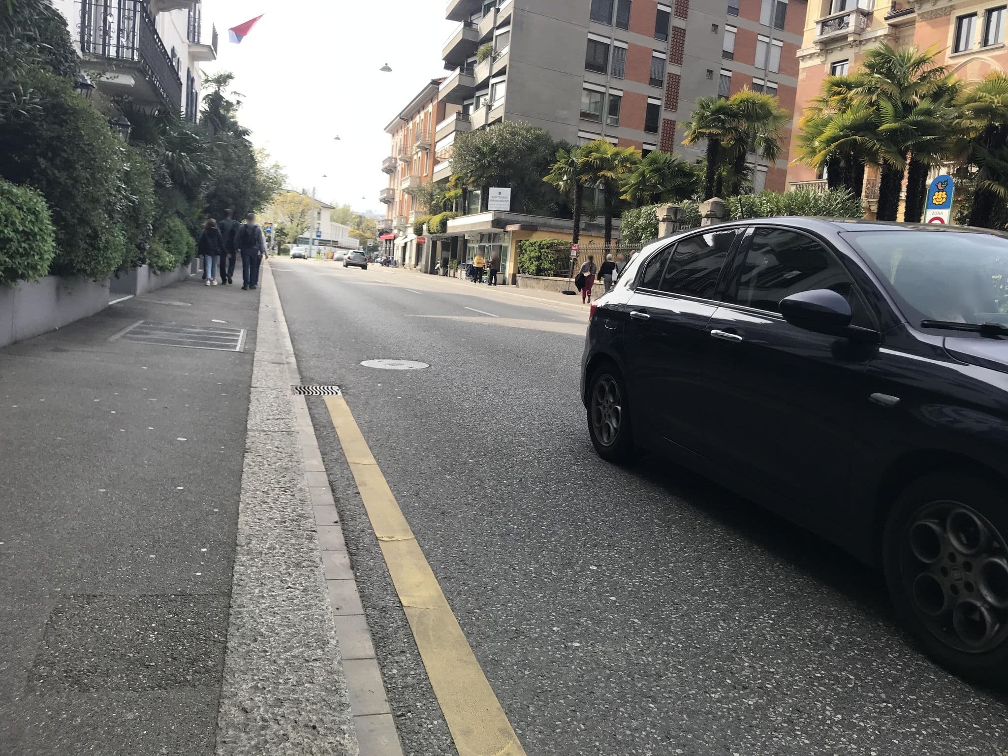 Street view near Hotel Lido Seegarten, Lugano — © miguel_andrade (CC BY-SA · Mapillary)
