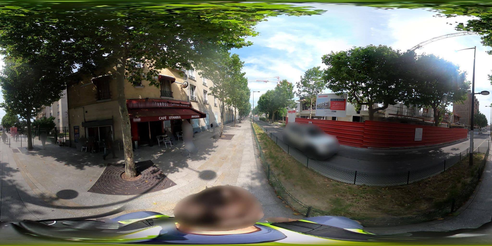 Street view near Hotel de la Gare, Le Bourget — © overflorian (CC BY-SA · Mapillary)