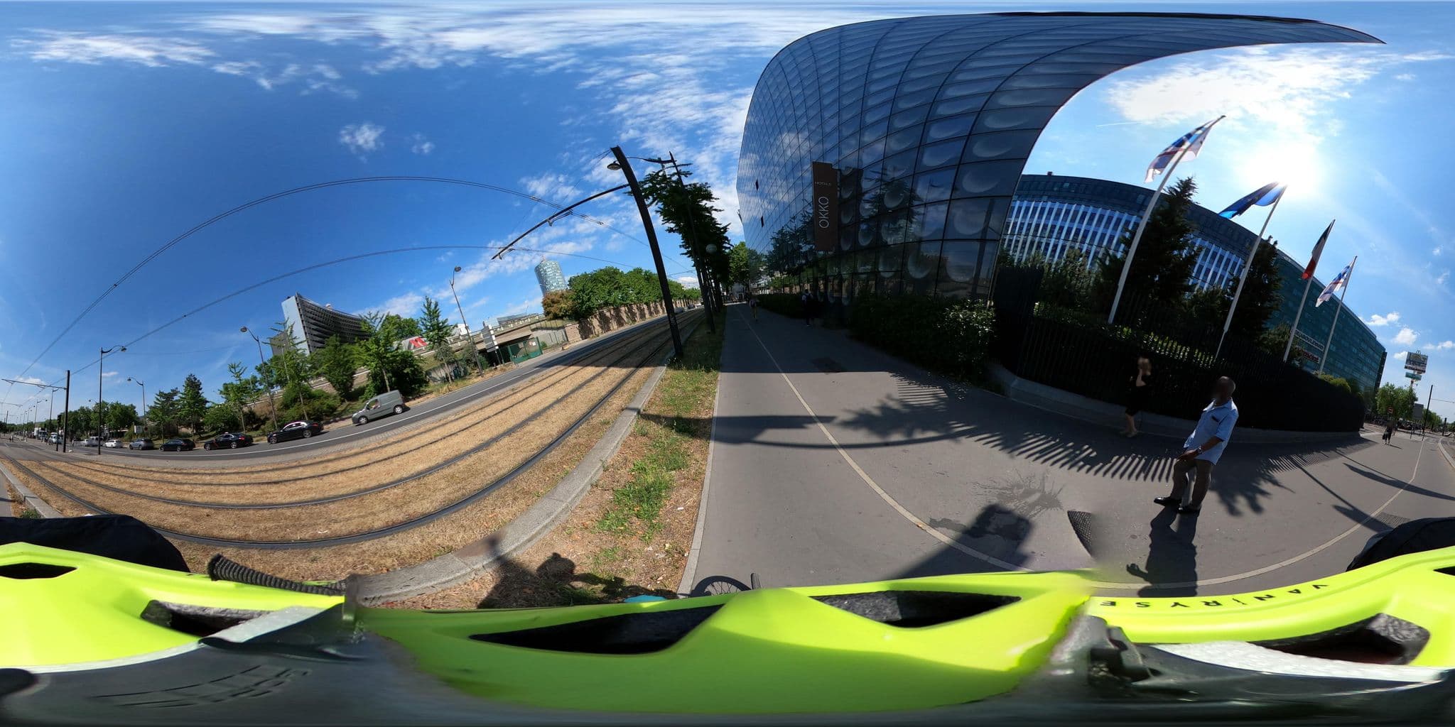 Street view near OKKO Hotels Paris Porte De Versailles, Issy-les-Moulineaux — © Stefdegreef (CC BY-SA · Mapillary)