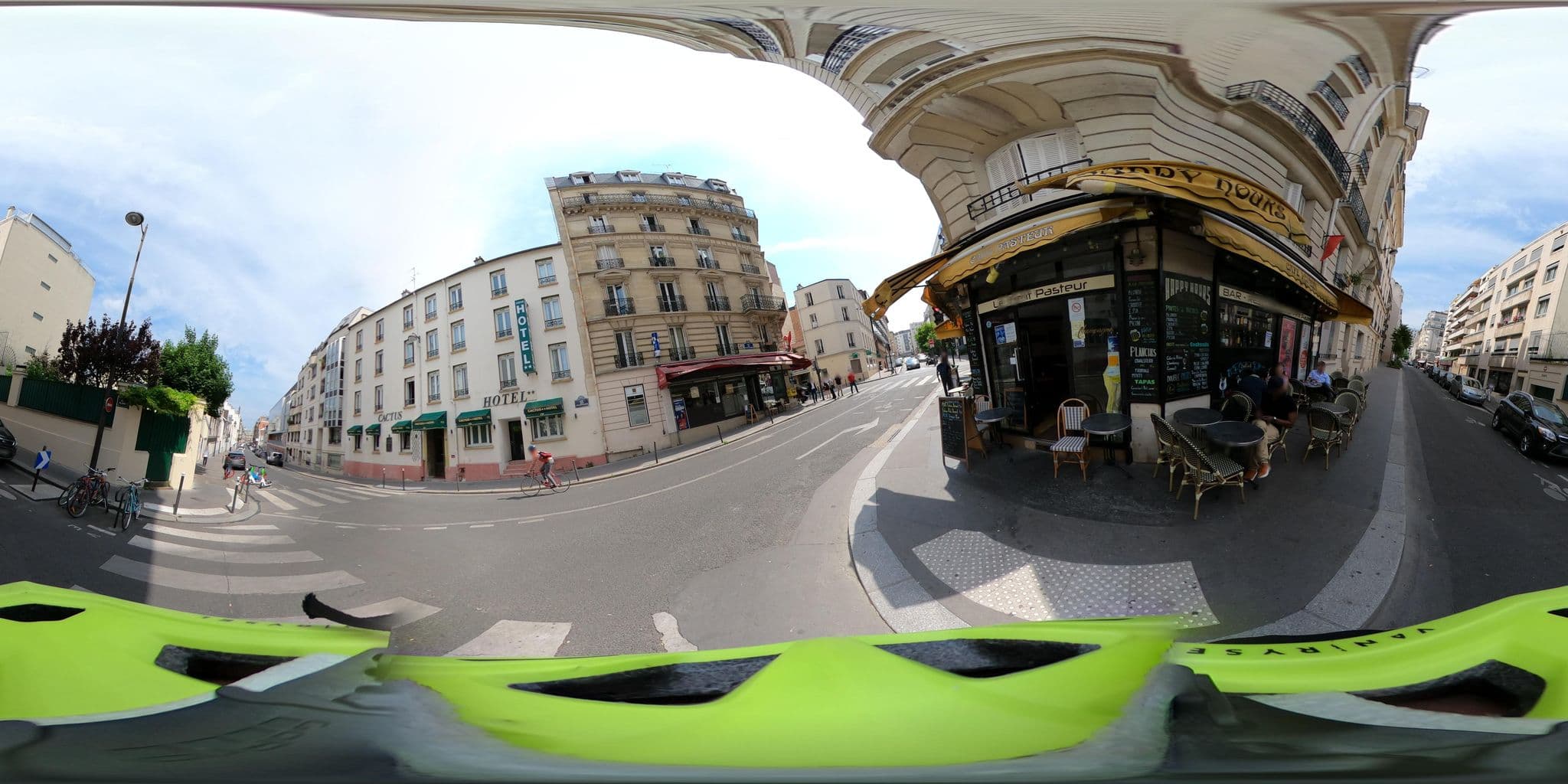 Street view near Hotel Cactus Paris, Paris 15 Vaugirard — © Stefdegreef (CC BY-SA · Mapillary)