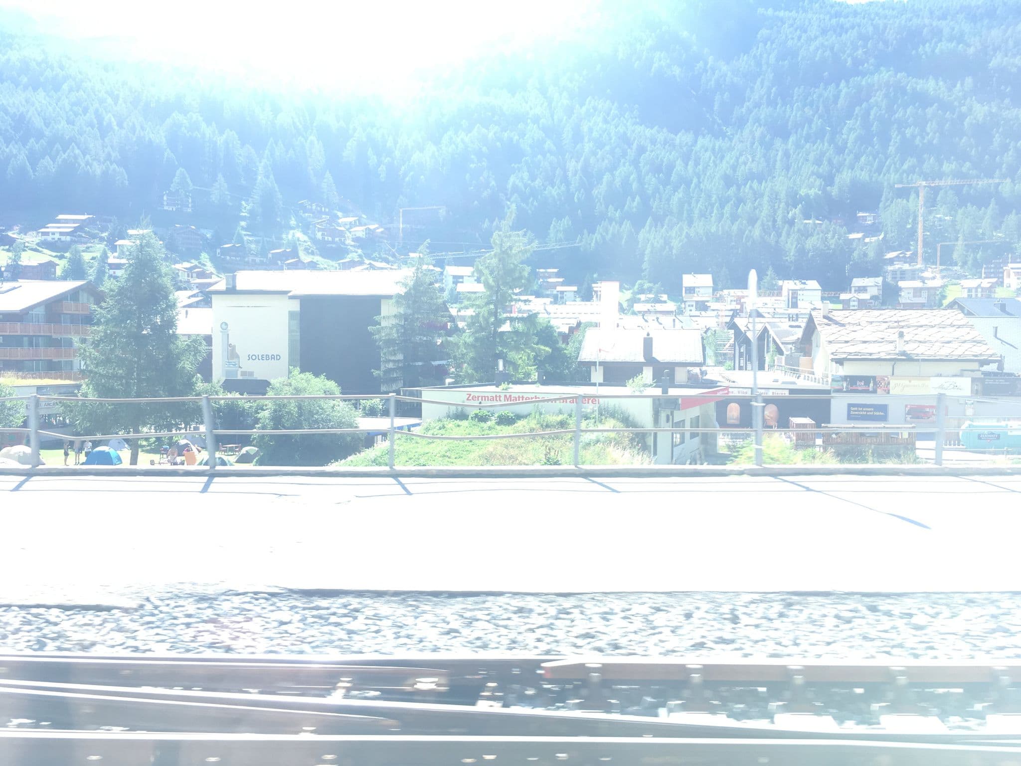 Street view near Camping Zermatt, Zermatt