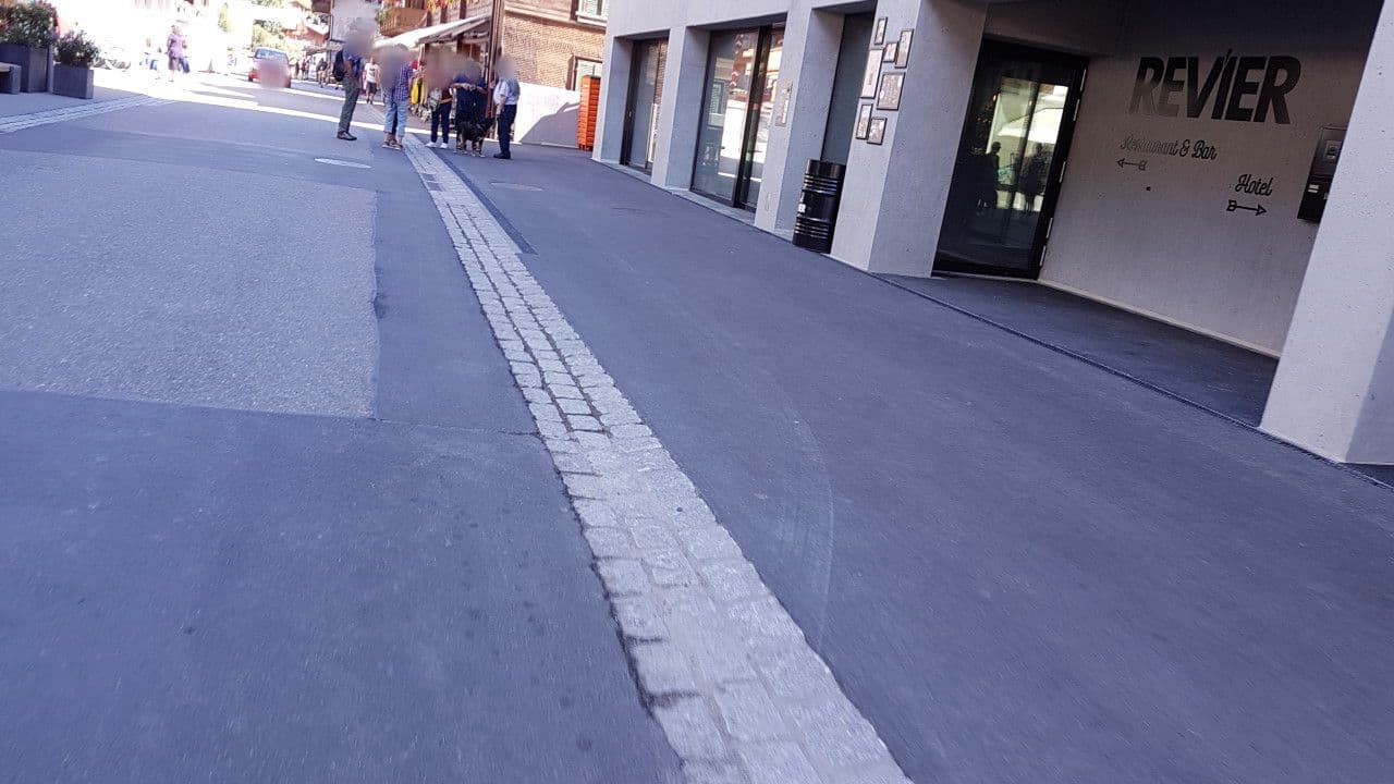 Street view near Revier Mountain Lodge, Adelboden — © trac71 (CC BY-SA · Mapillary)