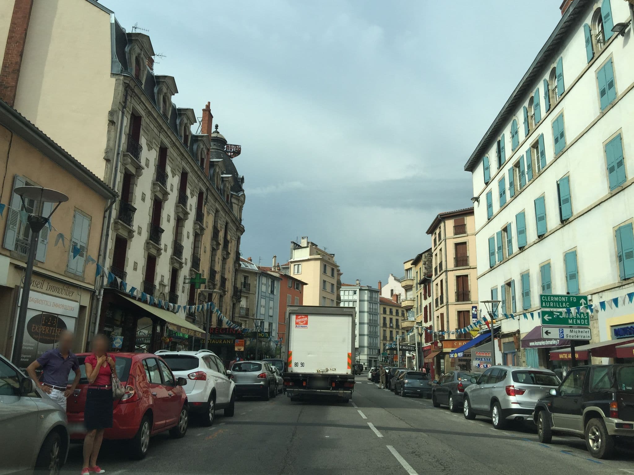 Street view near Hotel ibis Styles Le Puy en Velay, Le Puy-en-Velay — © geraldchatagnon (CC BY-SA · Mapillary)