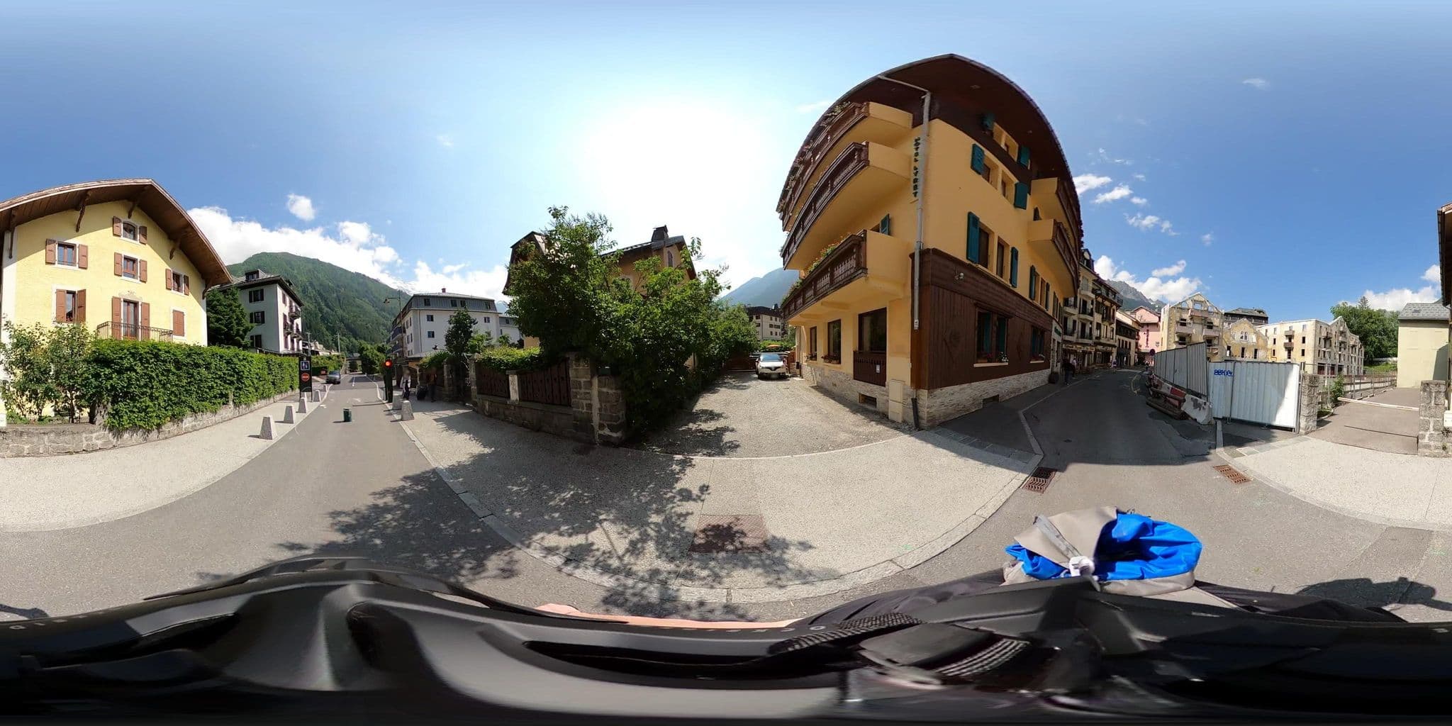 Street view near APART HOTEL, Chamonix-Mont-Blanc — © ordinatous (CC BY-SA · Mapillary)