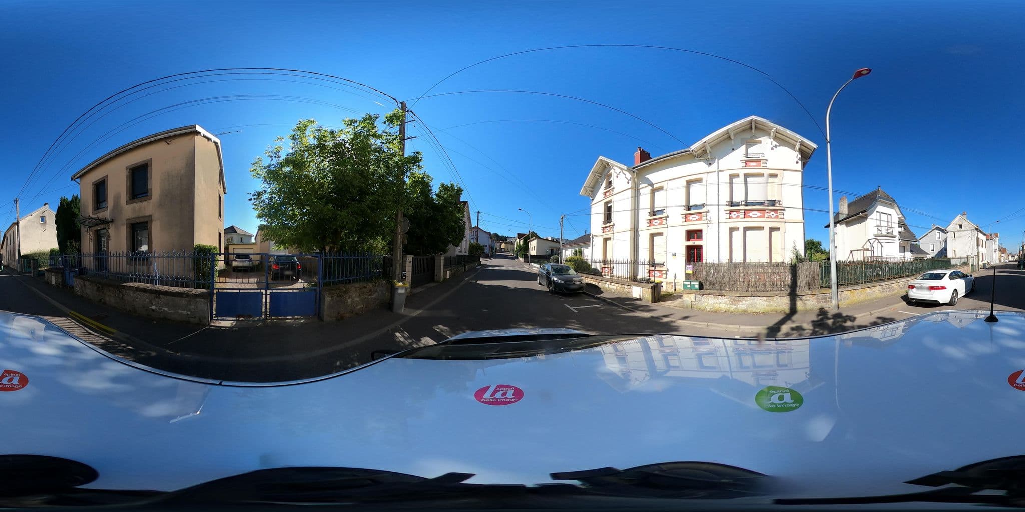 Street view near Gîte spacieux à Épinal, idéal pour professionnels et familles, Chantraine — © andrianjakavah (CC BY-SA · Mapillary)