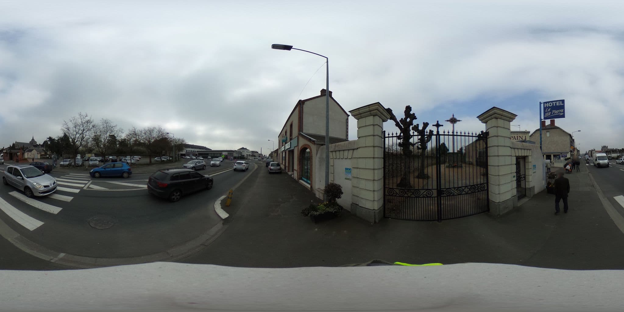 Street view near BAR TABAC PRESSE HOTEL LE SAINT PIERRE, Chemillé-Melay — © cyrille37 (CC BY-SA · Mapillary)