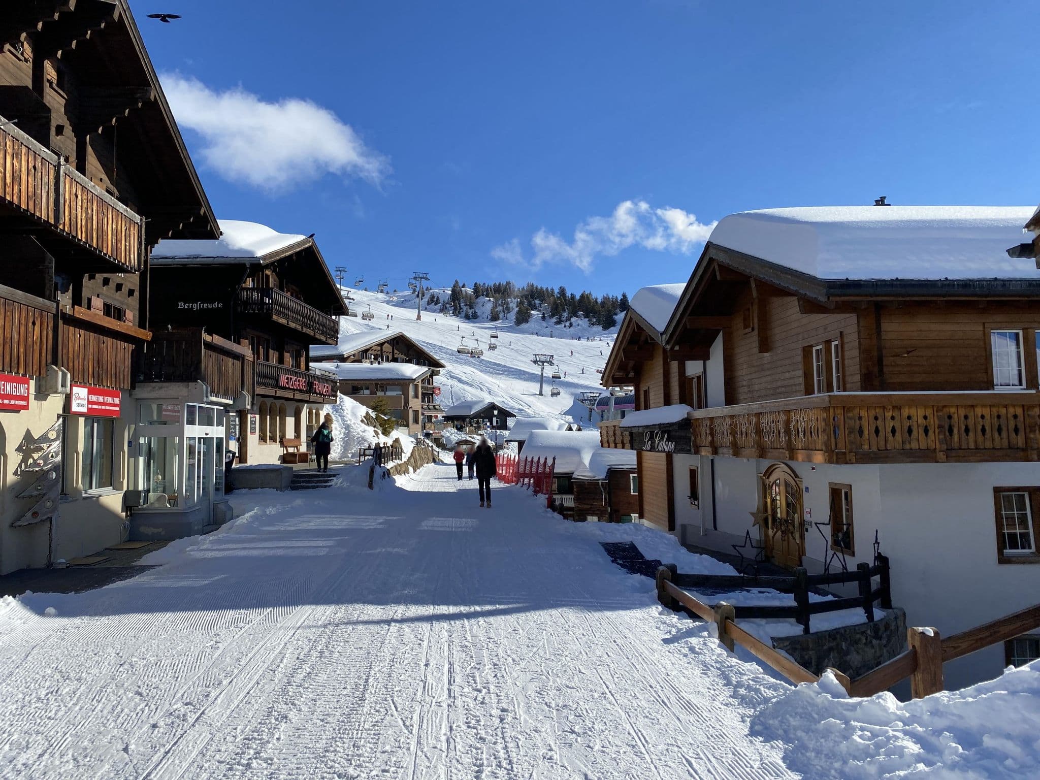 Street view near Hotel Garni Sporting, Fiesch — © Walliser (CC BY-SA · Mapillary)