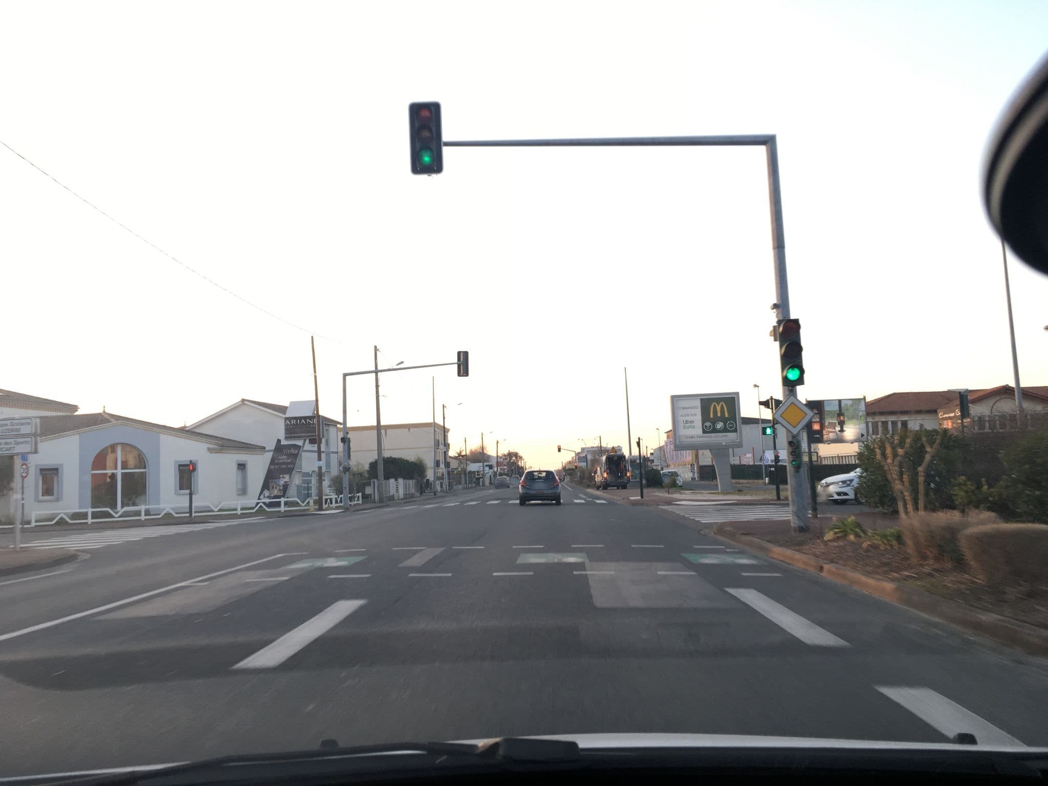 Street view near B&B HOTEL Bordeaux Le Haillan, Le Haillan — © sank (CC BY-SA · Mapillary)