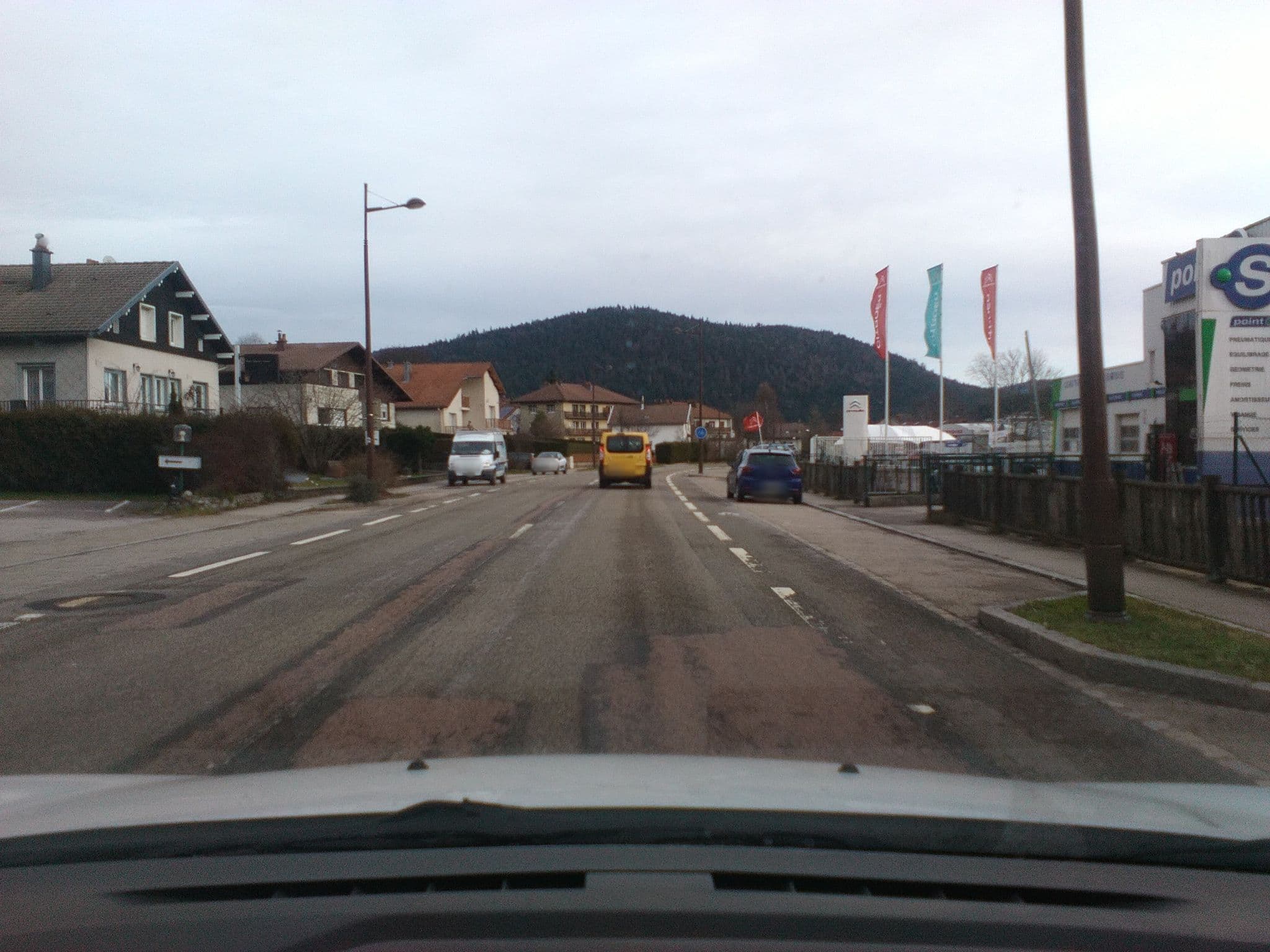 Street view near Logis Hôtel de la Route Verte, Gérardmer — © blap (CC BY-SA · Mapillary)