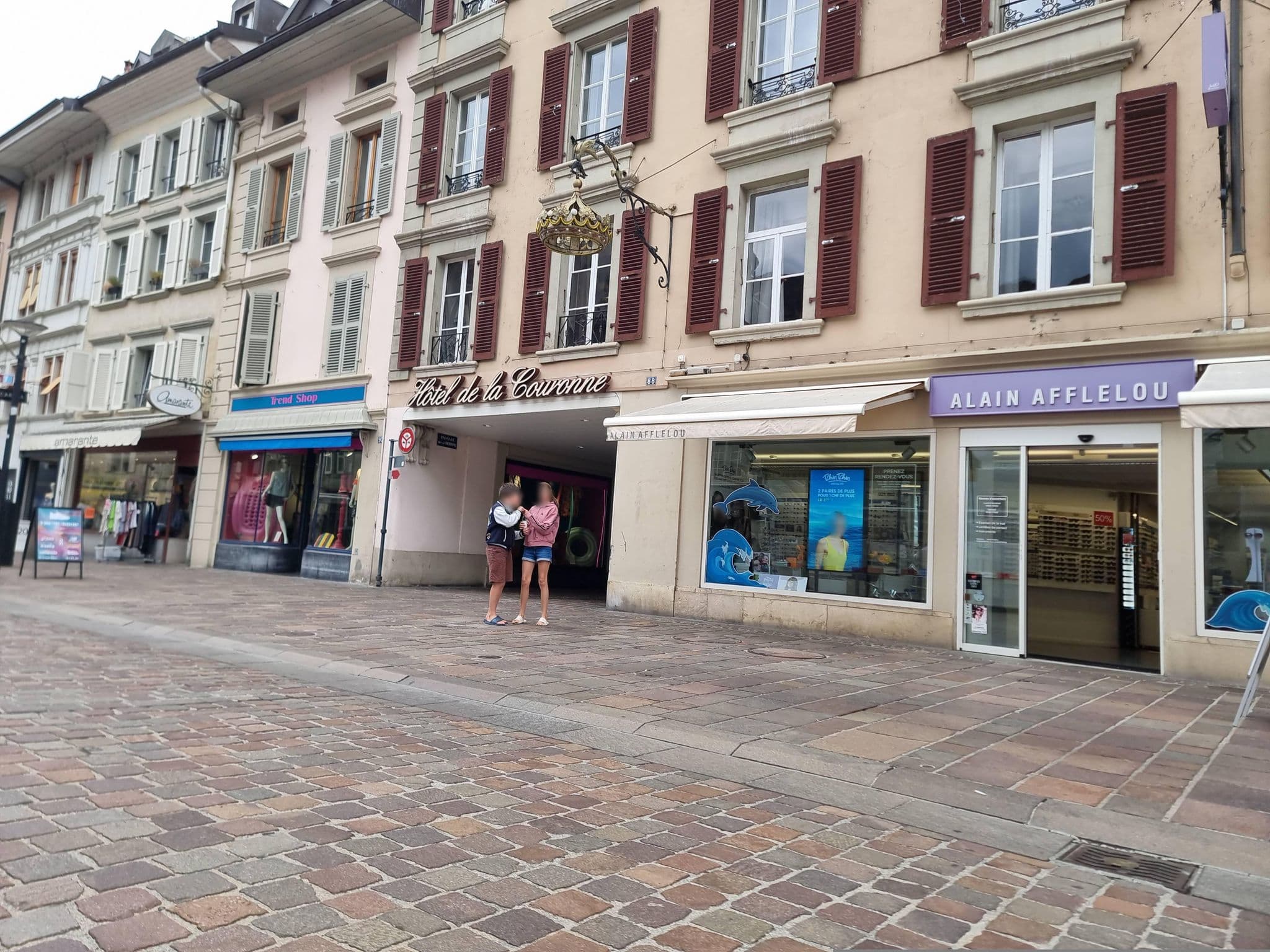 Street view near La Nouvelle Couronne, Morges — © mapfool (CC BY-SA · Mapillary)