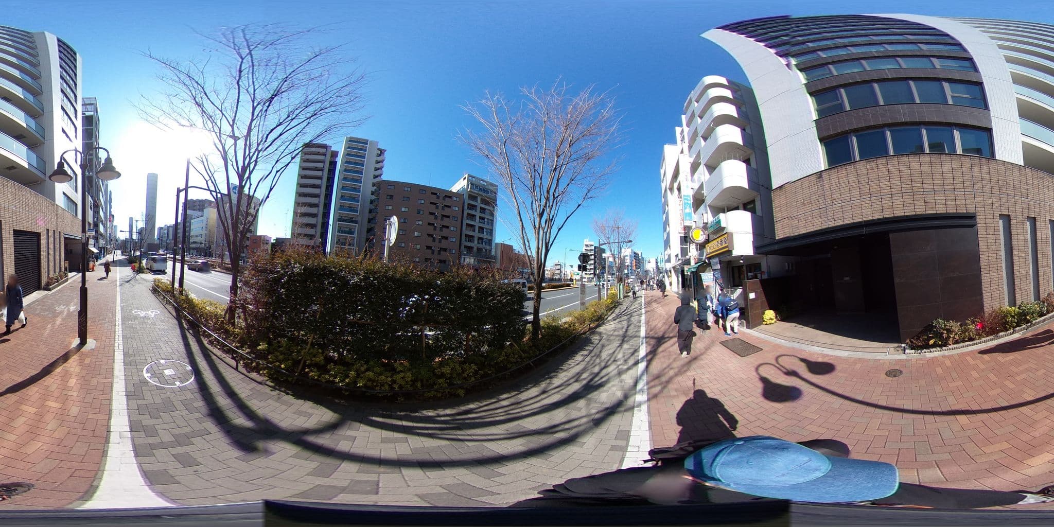 Street view near Hotel Atelier Tokyo, Nakano — © caesium (CC BY-SA · Mapillary)