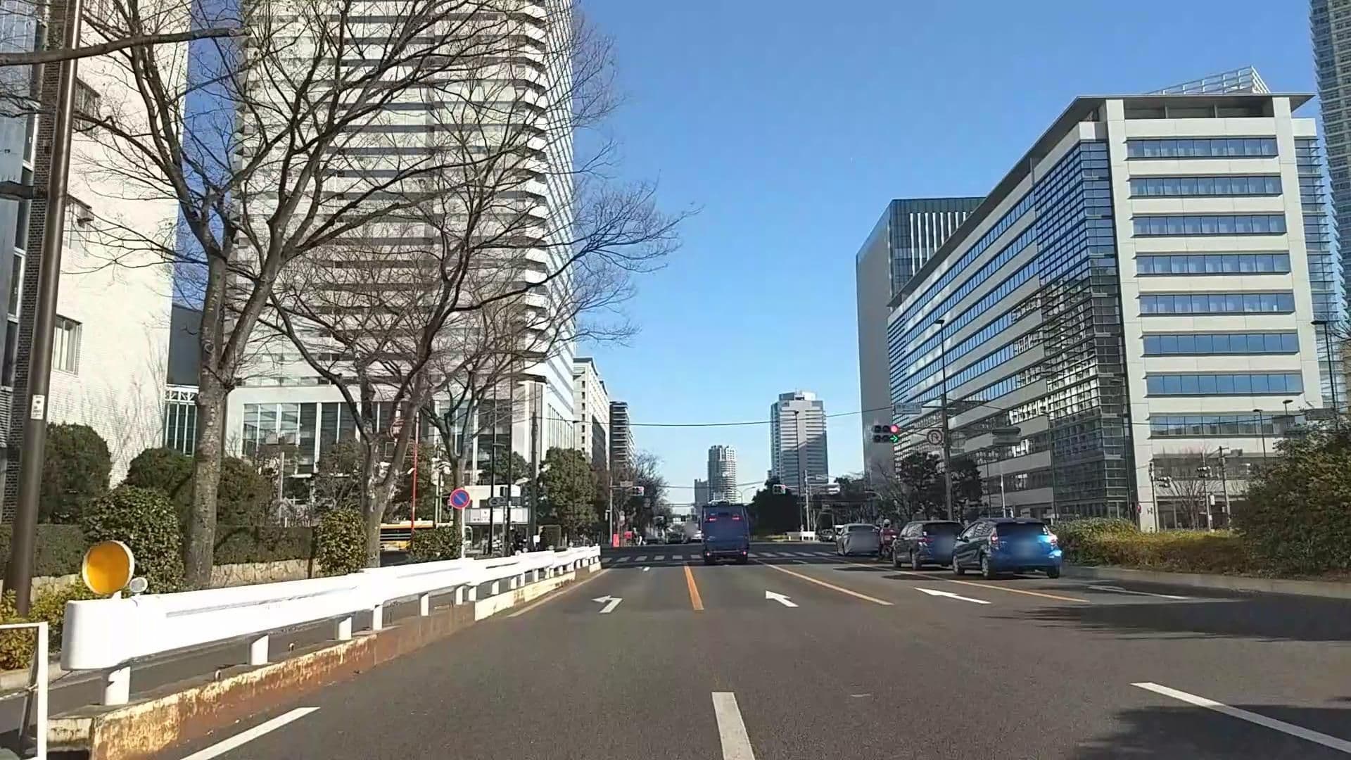 Street view near プレミアホテル-CABIN PRESIDENT-東京, Kachidoki — © drivephotograph (CC BY-SA · Mapillary)