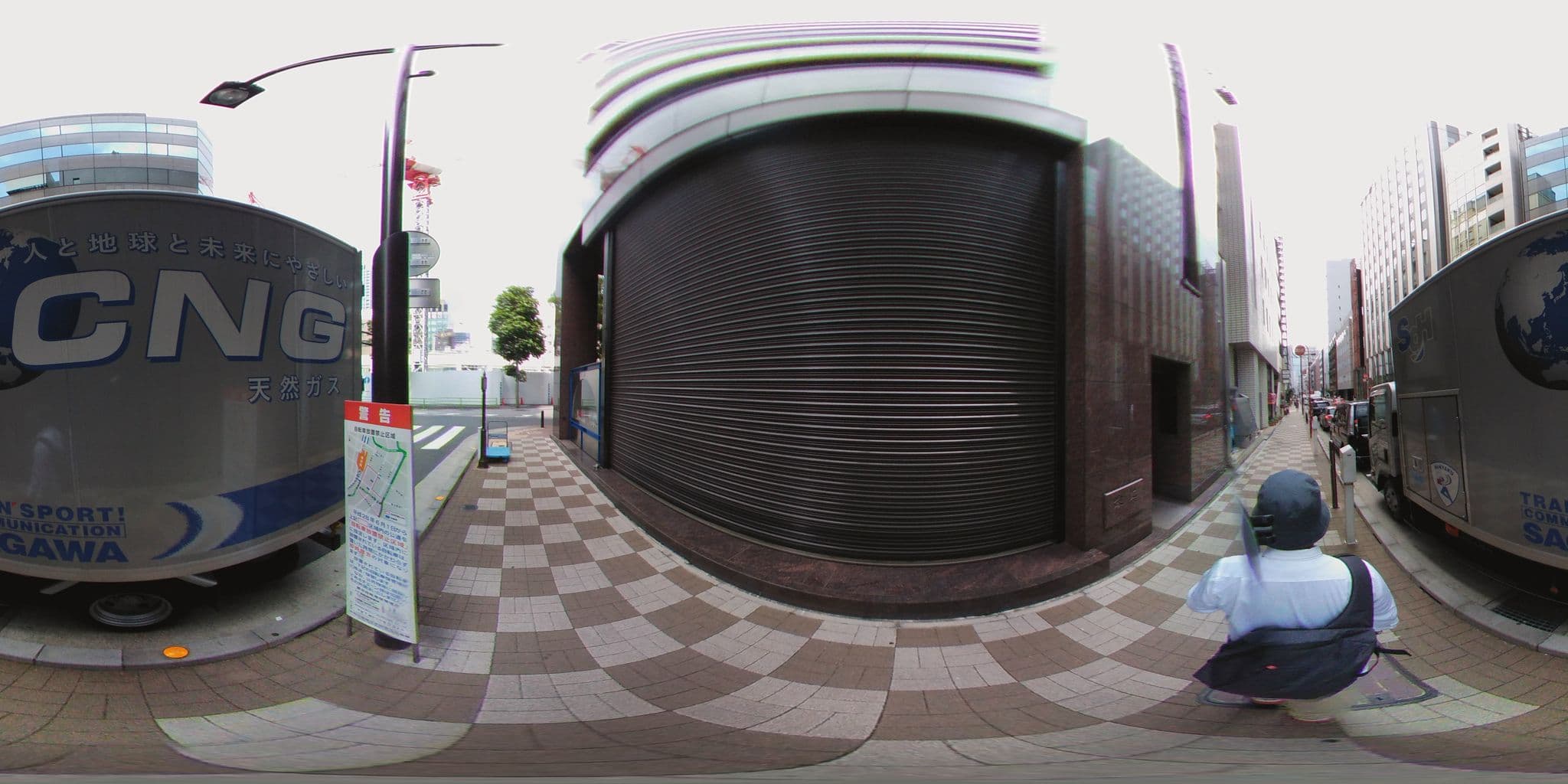 Street view near KOKO HOTEL 銀座一丁目, Ginza — © mura (CC BY-SA · Mapillary)