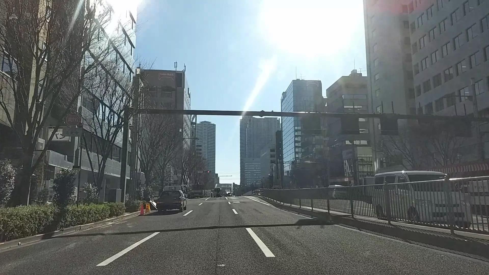 Street view near BAN HOTEL バンホテル築地銀座, Tsukiji — © drivephotograph (CC BY-SA · Mapillary)