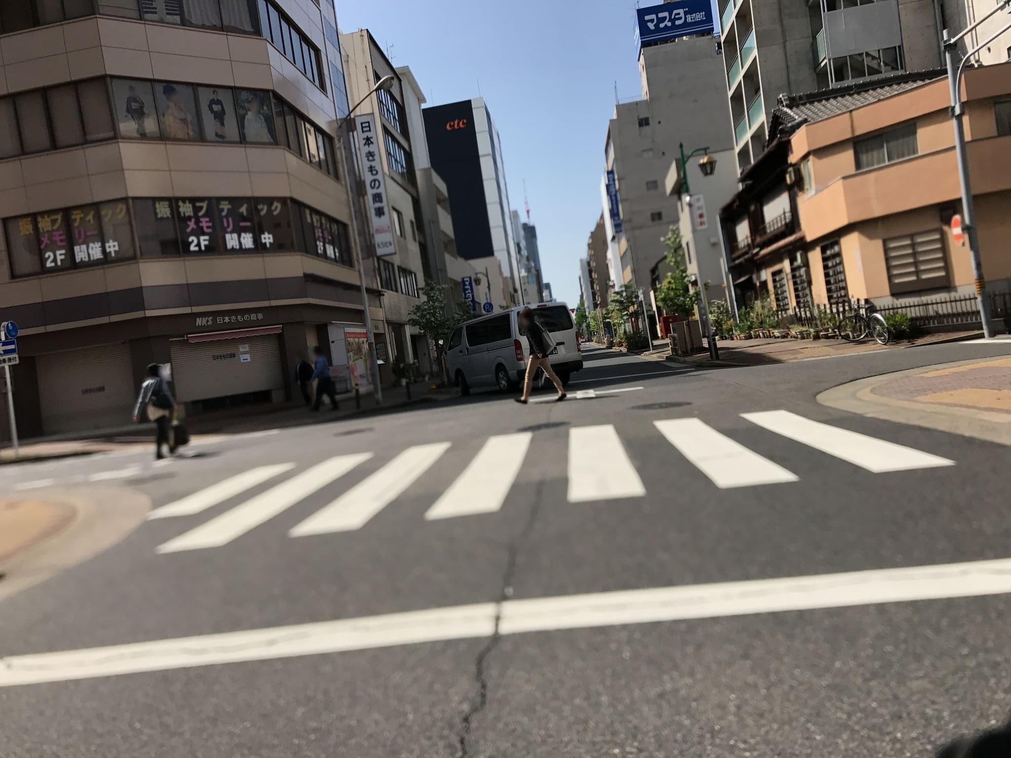 Street view near 東横INN名古屋丸の内, Nagoya — © nishiokya (CC BY-SA · Mapillary)