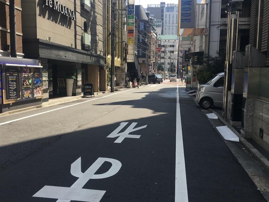 Street view near Hotel Te Moana, Kabukicho — © musashino5 (CC BY-SA · Mapillary)