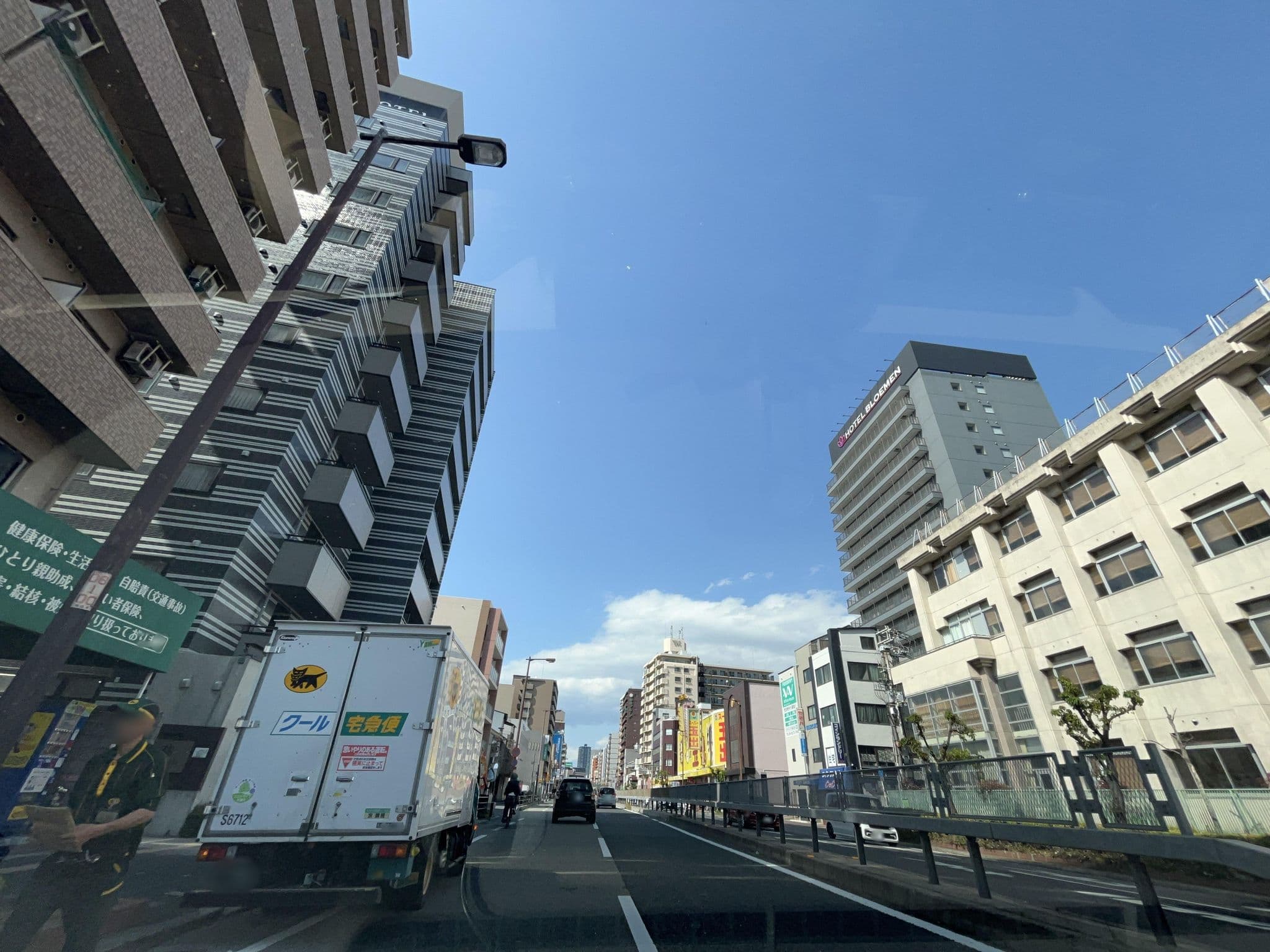 Street view near R Hotel Namba South（アールホテルナンバサウス）, Tsumori — © bigbombers (CC BY-SA · Mapillary)