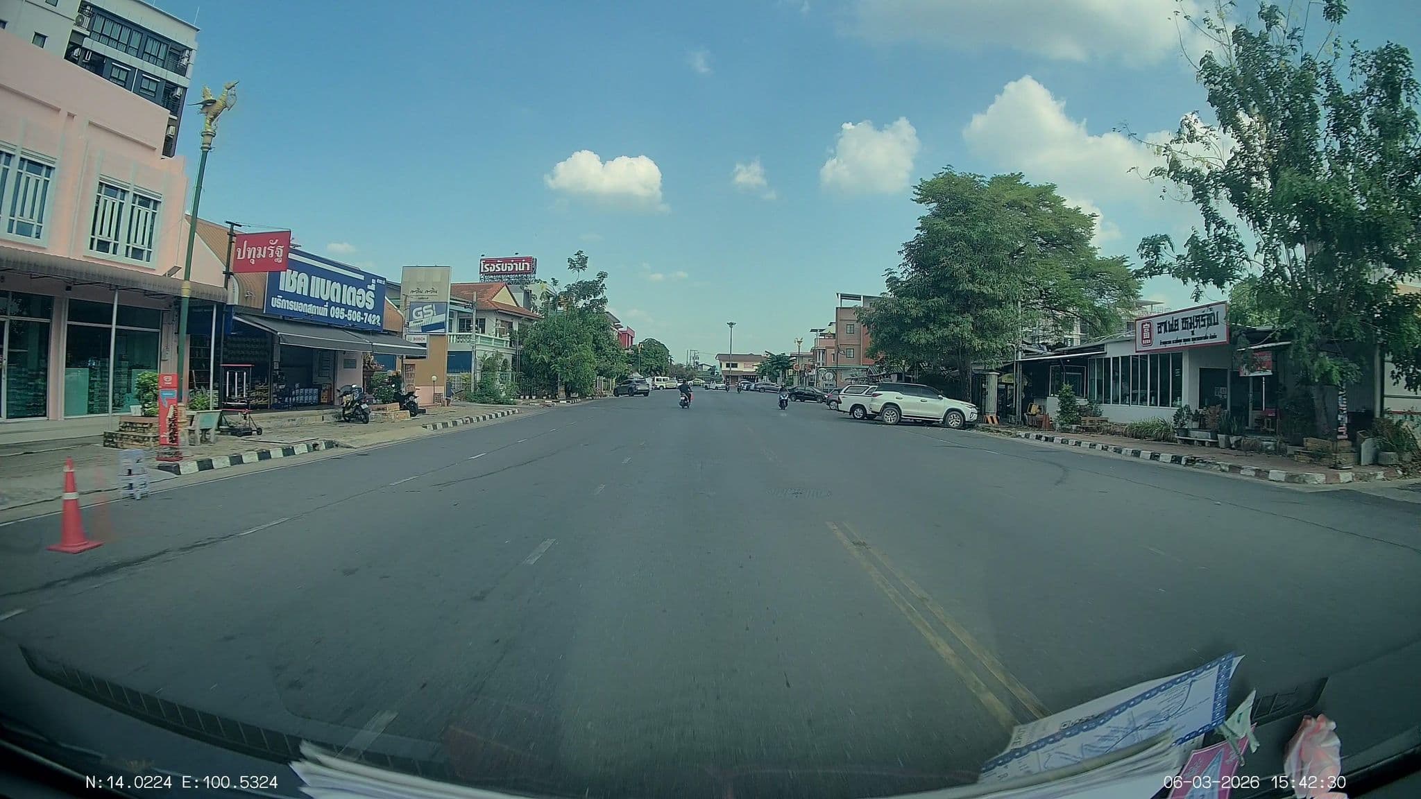 Street view near Ploen Ploen Residence, Pathum Thani — © ThailandCambodia (CC BY-SA · Mapillary)