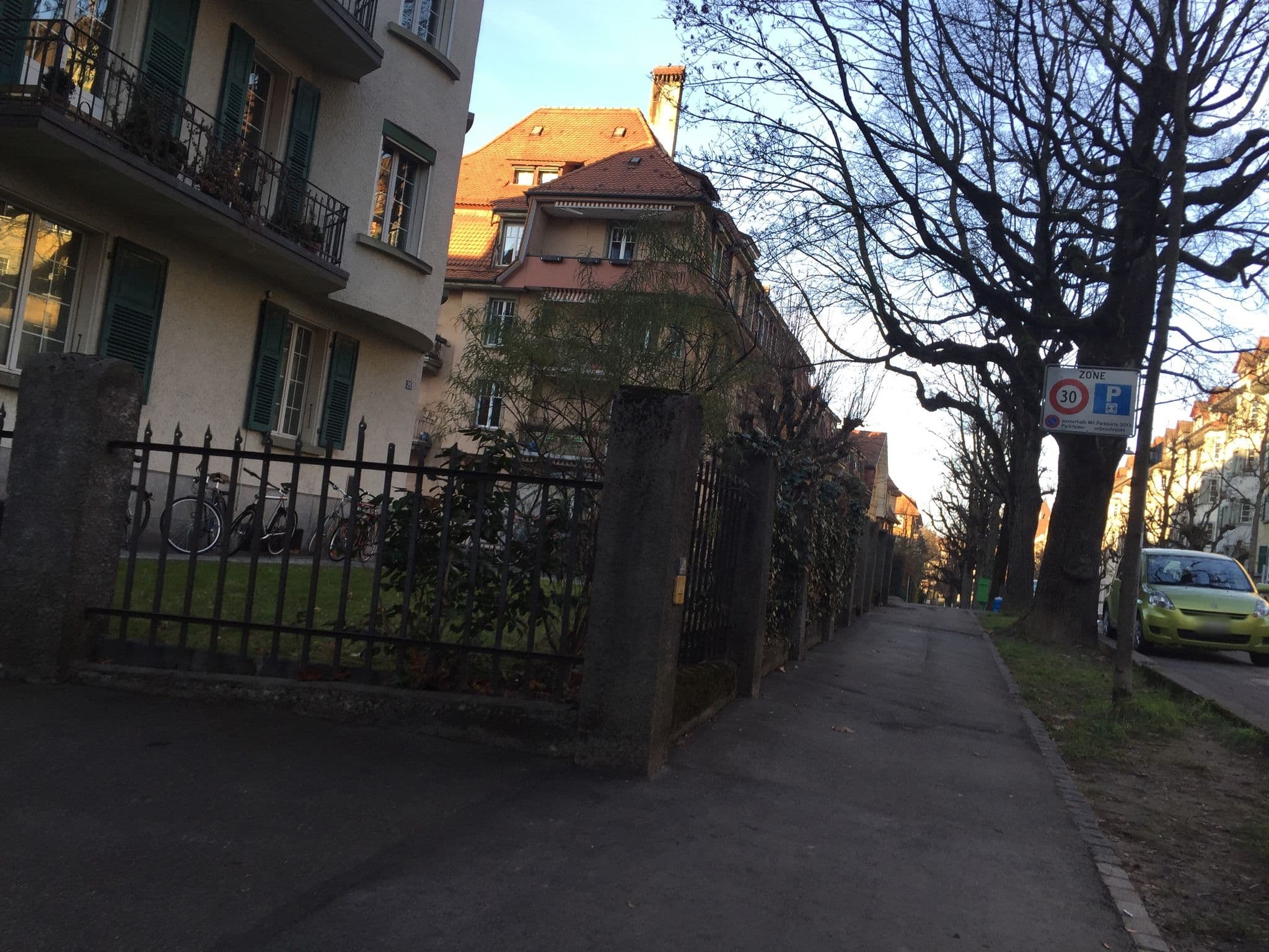 Street view near Marthahaus, Bern — © turbiturbine (CC BY-SA · Mapillary)