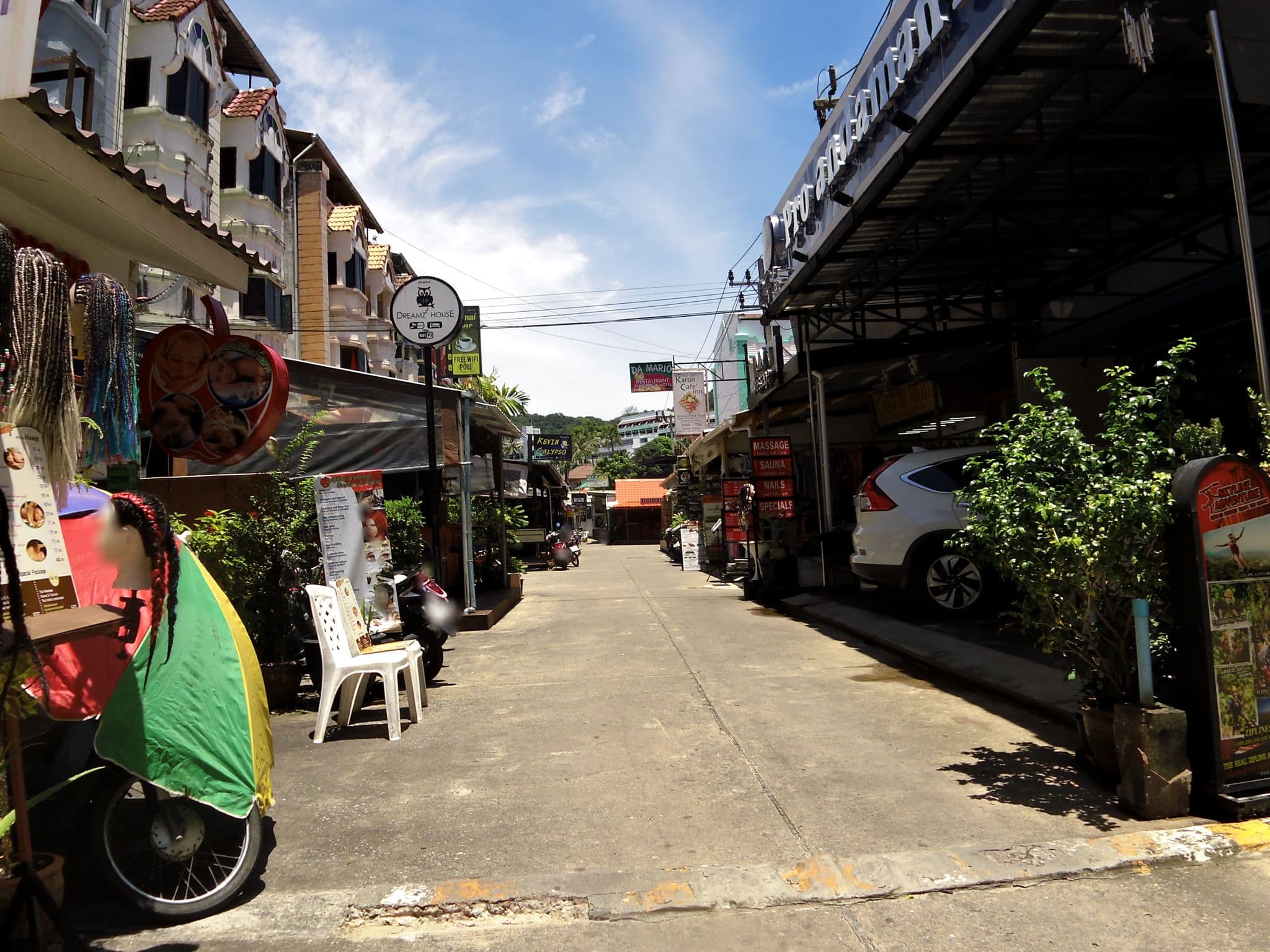 Street view near Da Mario hotel, Ban Karon — © skillsy (CC BY-SA · Mapillary)