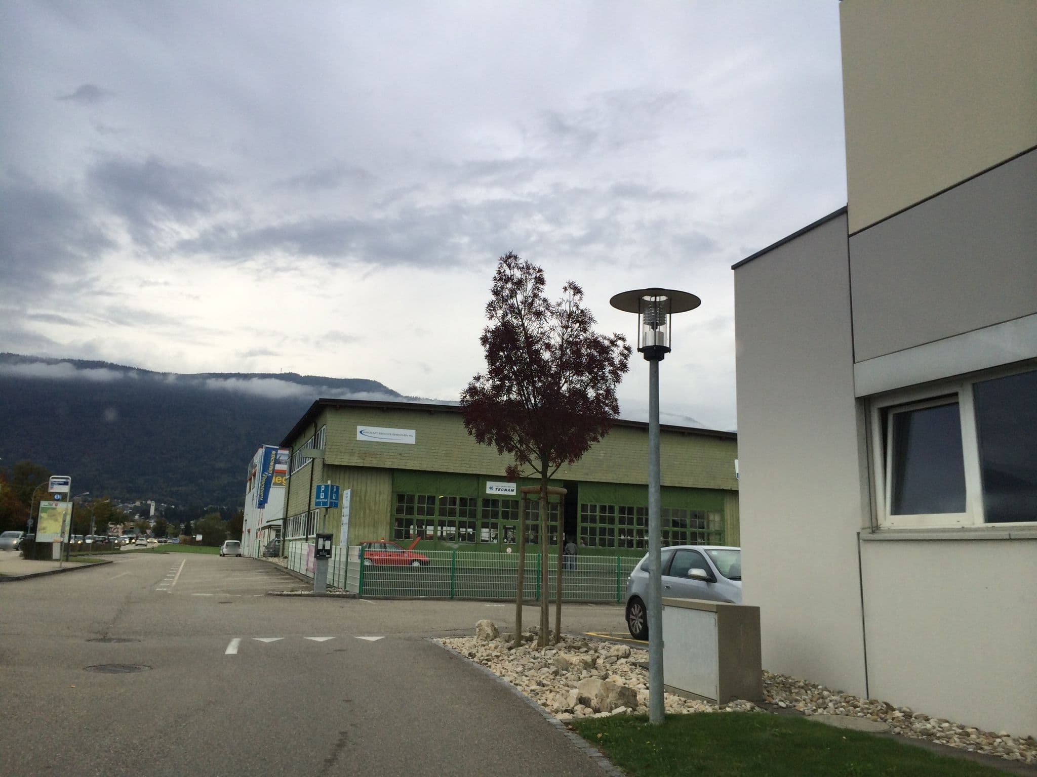 Street view near airporthotel, Grenchen — © jan_solem (CC BY-SA · Mapillary)