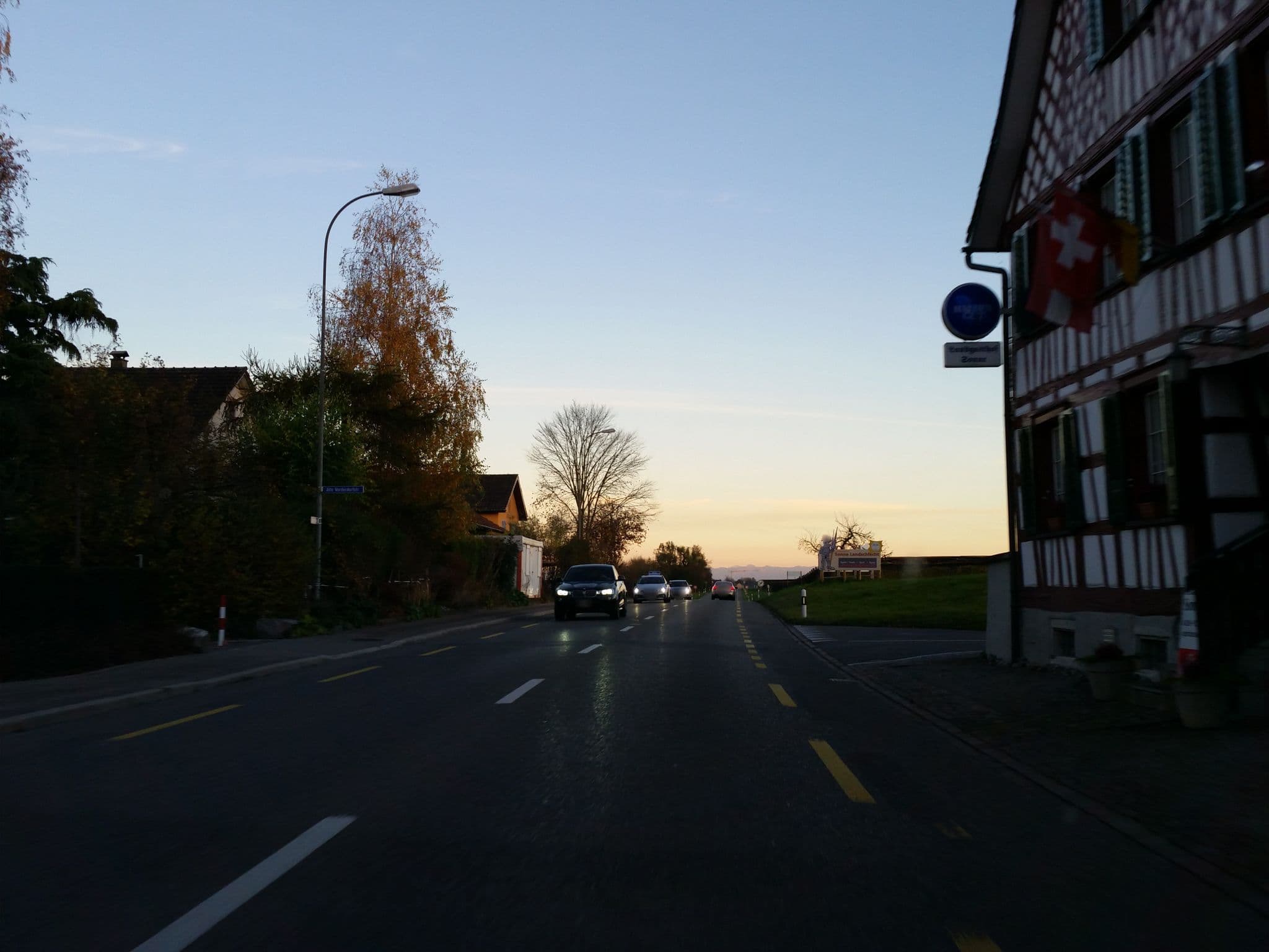 Street view near Landgasthof Sonne, Münsterlingen — © himmelbuerger (CC BY-SA · Mapillary)