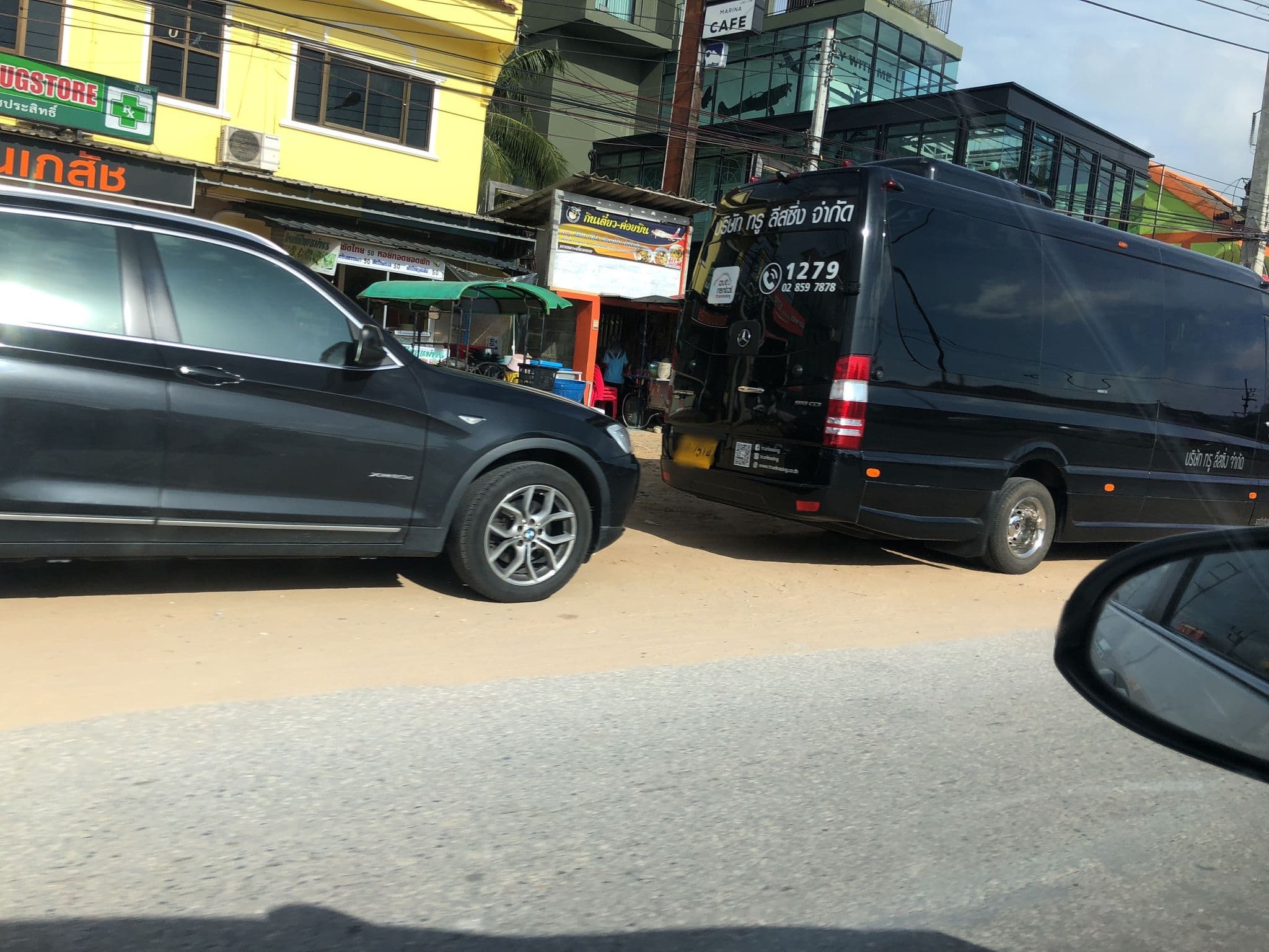 Street view near Phuket Airport Inn, Ban Mai Khao — © pimpitcha (CC BY-SA · Mapillary)