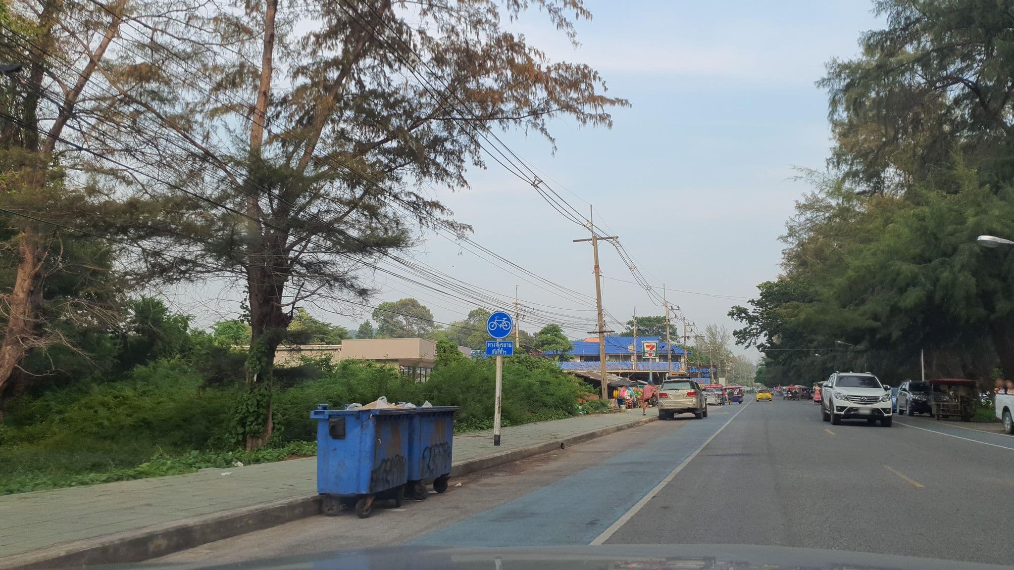 Street view near Sunvada Beach Rayong, Ban Phe
