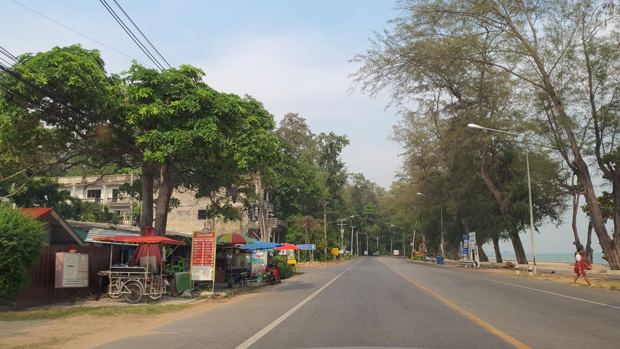 Street view near S.Land Resort, Ban Phe