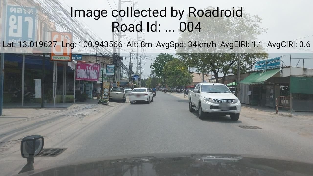 Street view near Modish club, Bang Lamung — © roadroid (CC BY-SA · Mapillary)