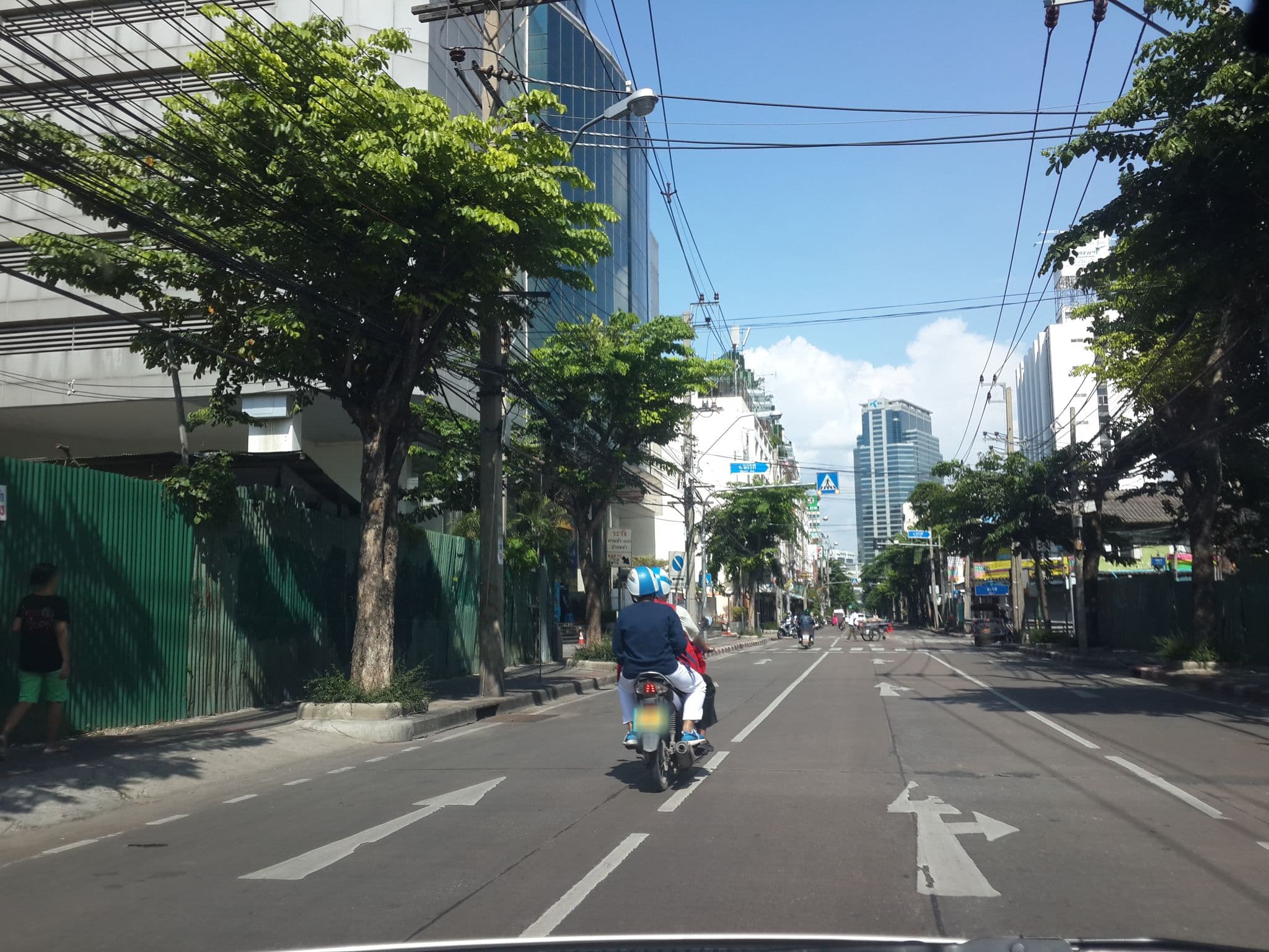 Street view near dusitD2 Samyan, Bangkok, Bang Rak
