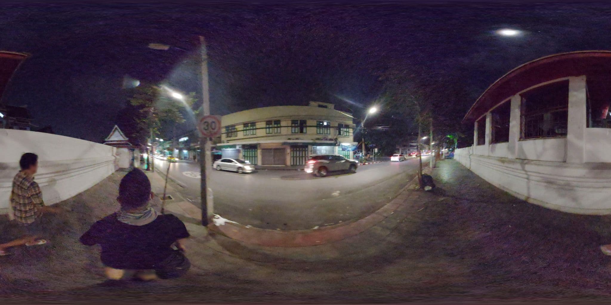 Street view near Boxpackers PHRANAKHON Hostel, Bangkok — © mapconcierge (CC BY-SA · Mapillary)