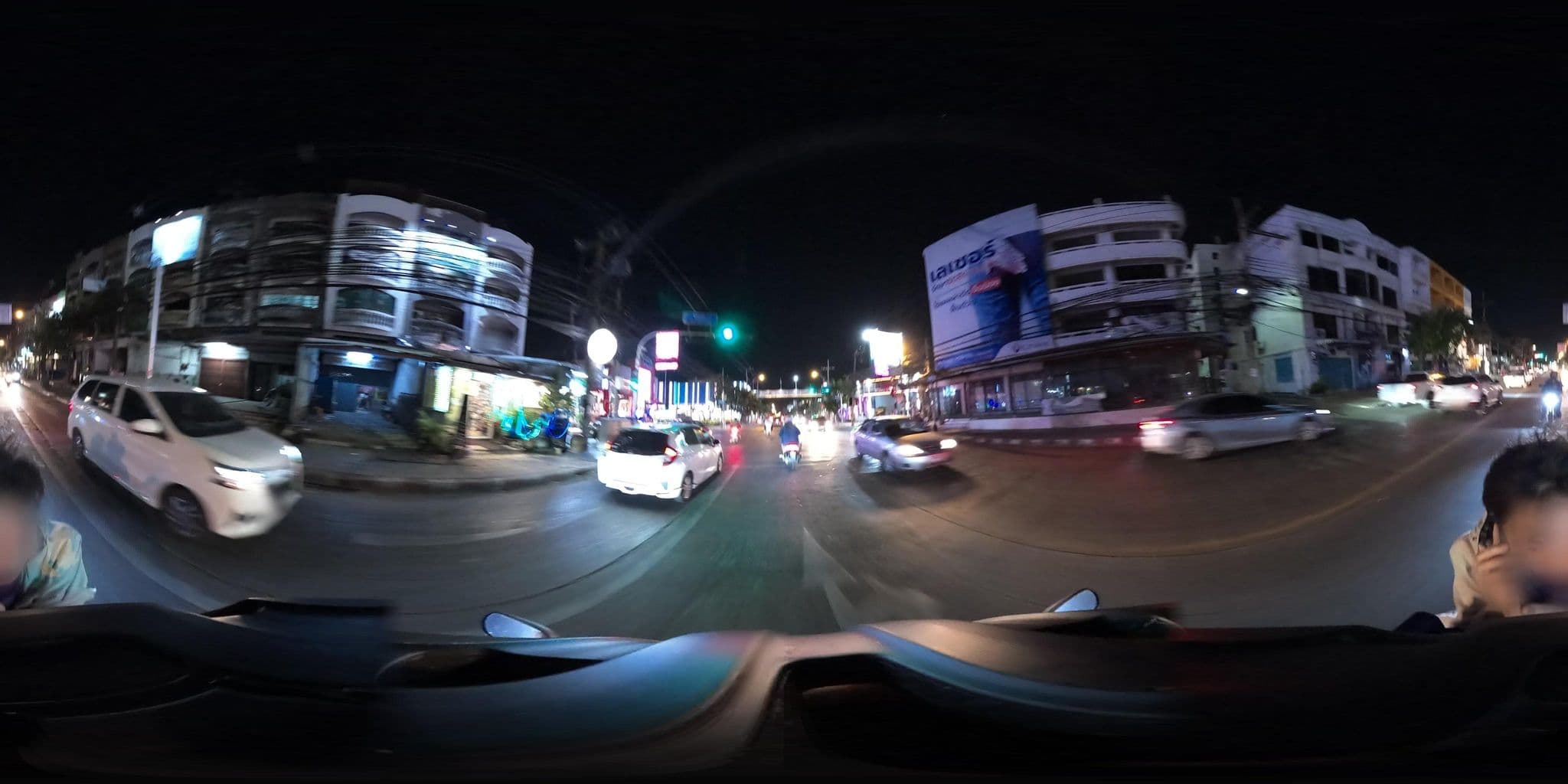 Street view near The Room Hostel, Chan Kasem — © NatchaponJ (CC BY-SA · Mapillary)