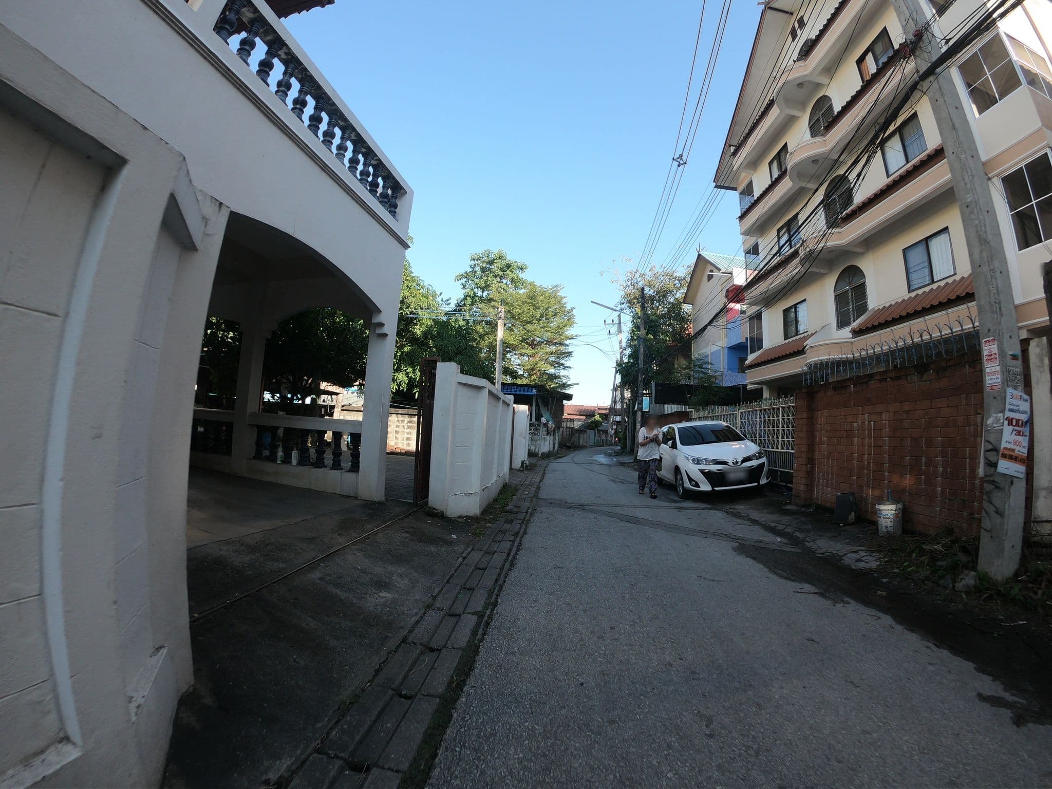 Street view near Nature Boutique Hotel at Chiangmai, Chiang Mai — © chanuwath_grab (CC BY-SA · Mapillary)