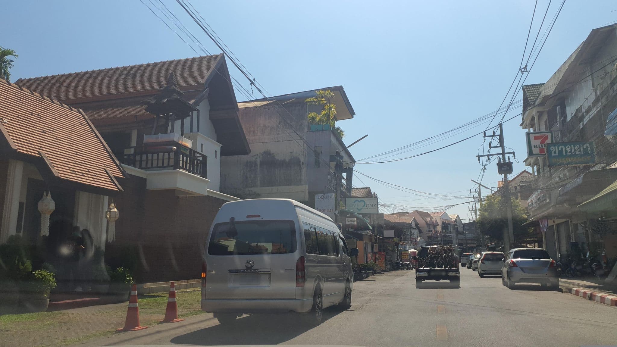 Street view near Bodhi Serene, Chiang Mai, Chiang Mai