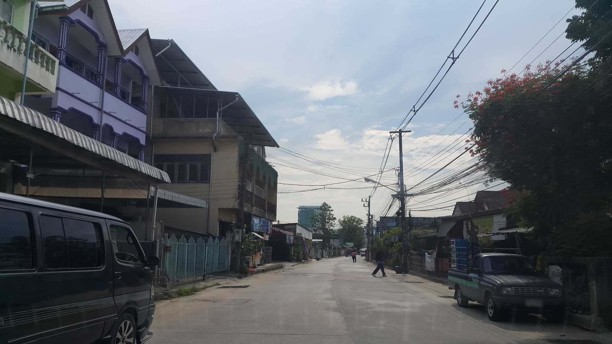 Street view near Grow Home-Stay and Space, Chiang Rai