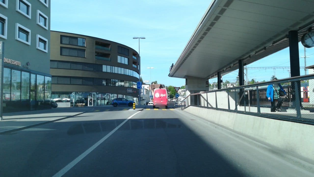 Street view near Vienna House, Schaffhausen — © mr4703 (CC BY-SA · Mapillary)