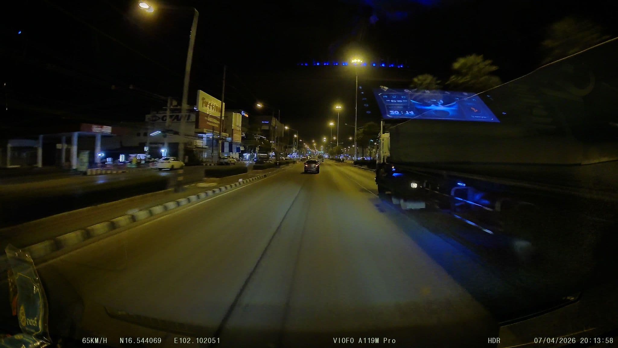 Street view near Queens Hotel, Chum Phae — © ThailandCambodia (CC BY-SA · Mapillary)