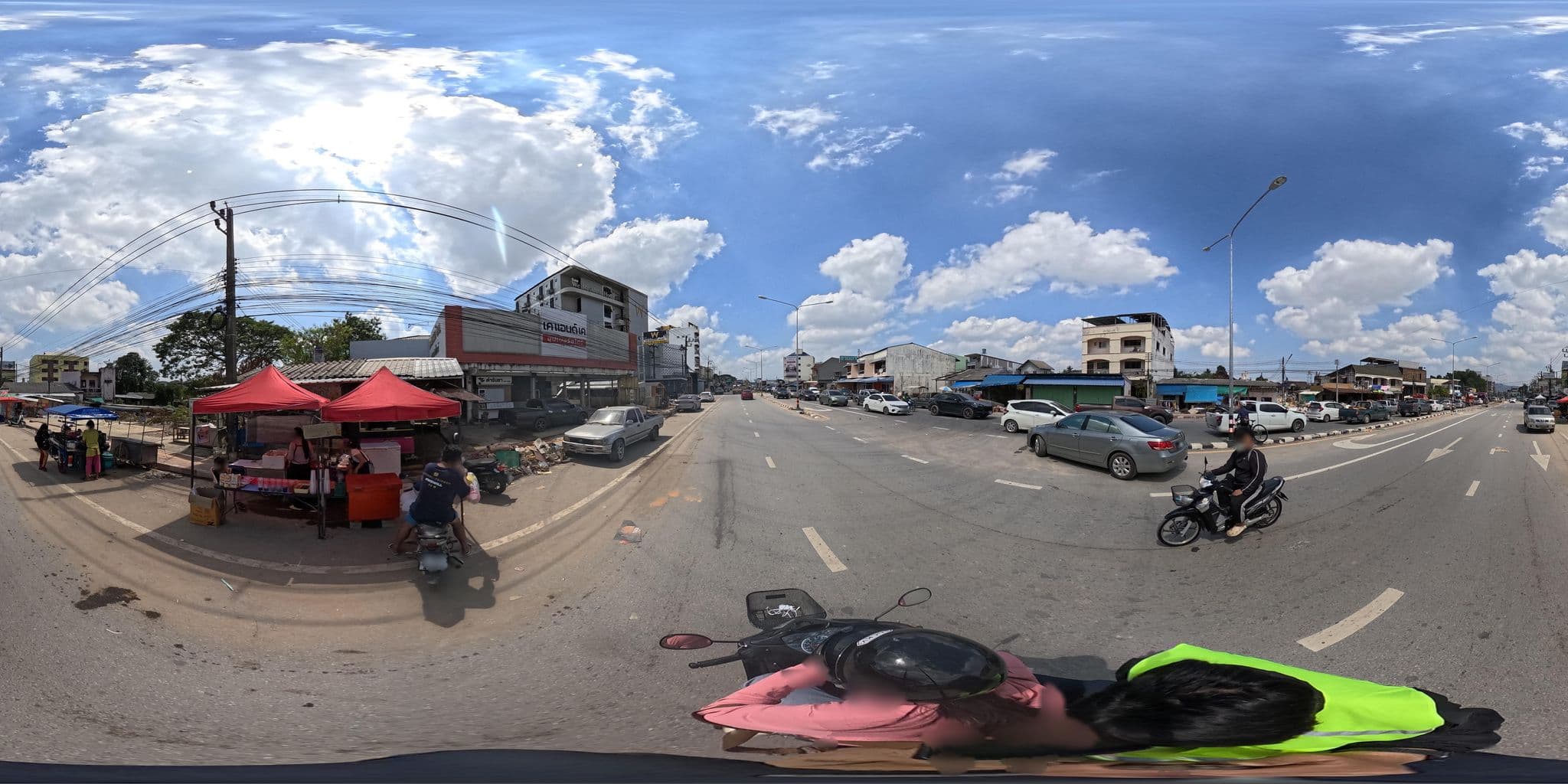 Street view near We Resident Hotel, Hat Yai