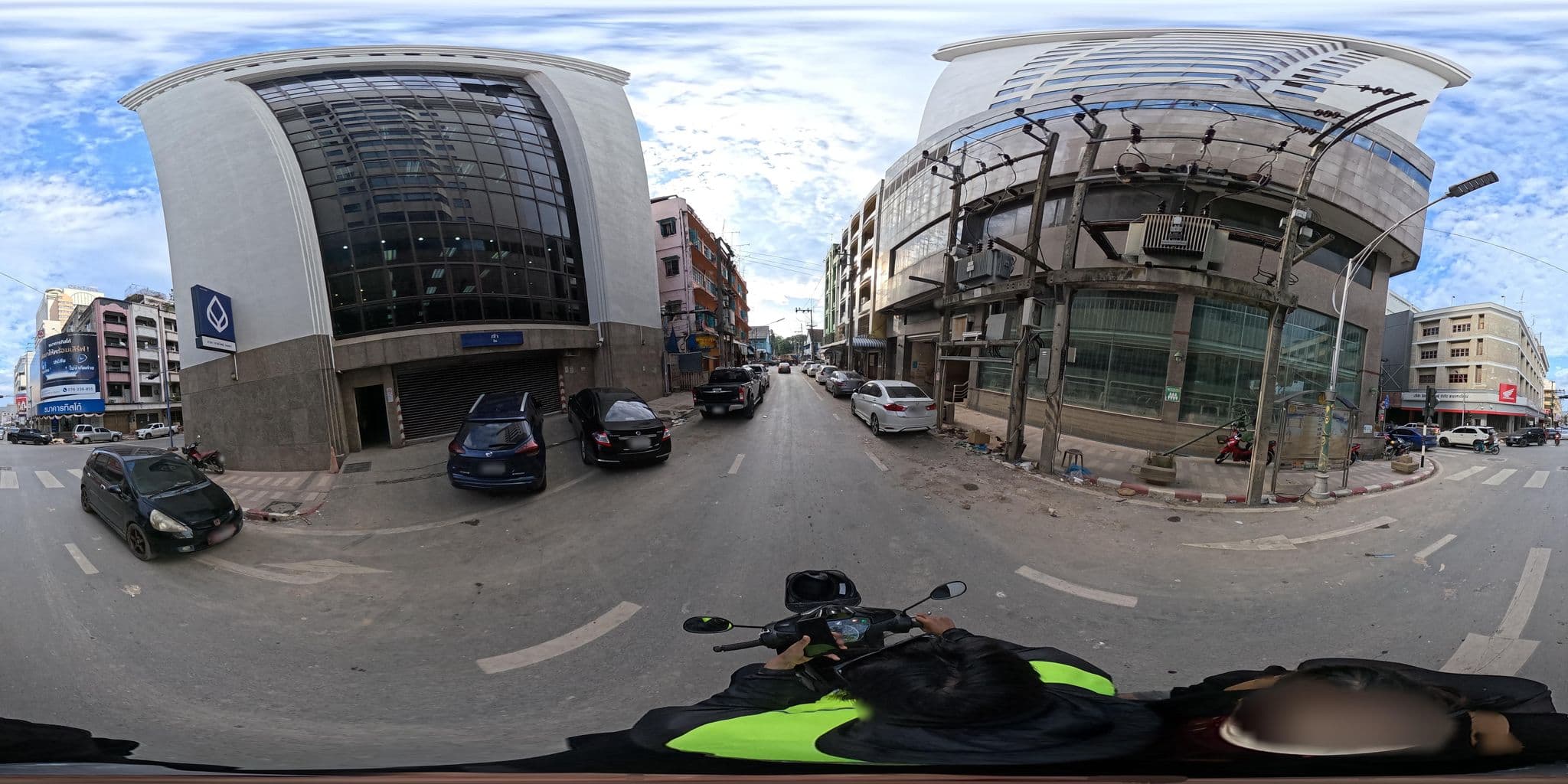 Street view near Siam Center Hotel, Hat Yai