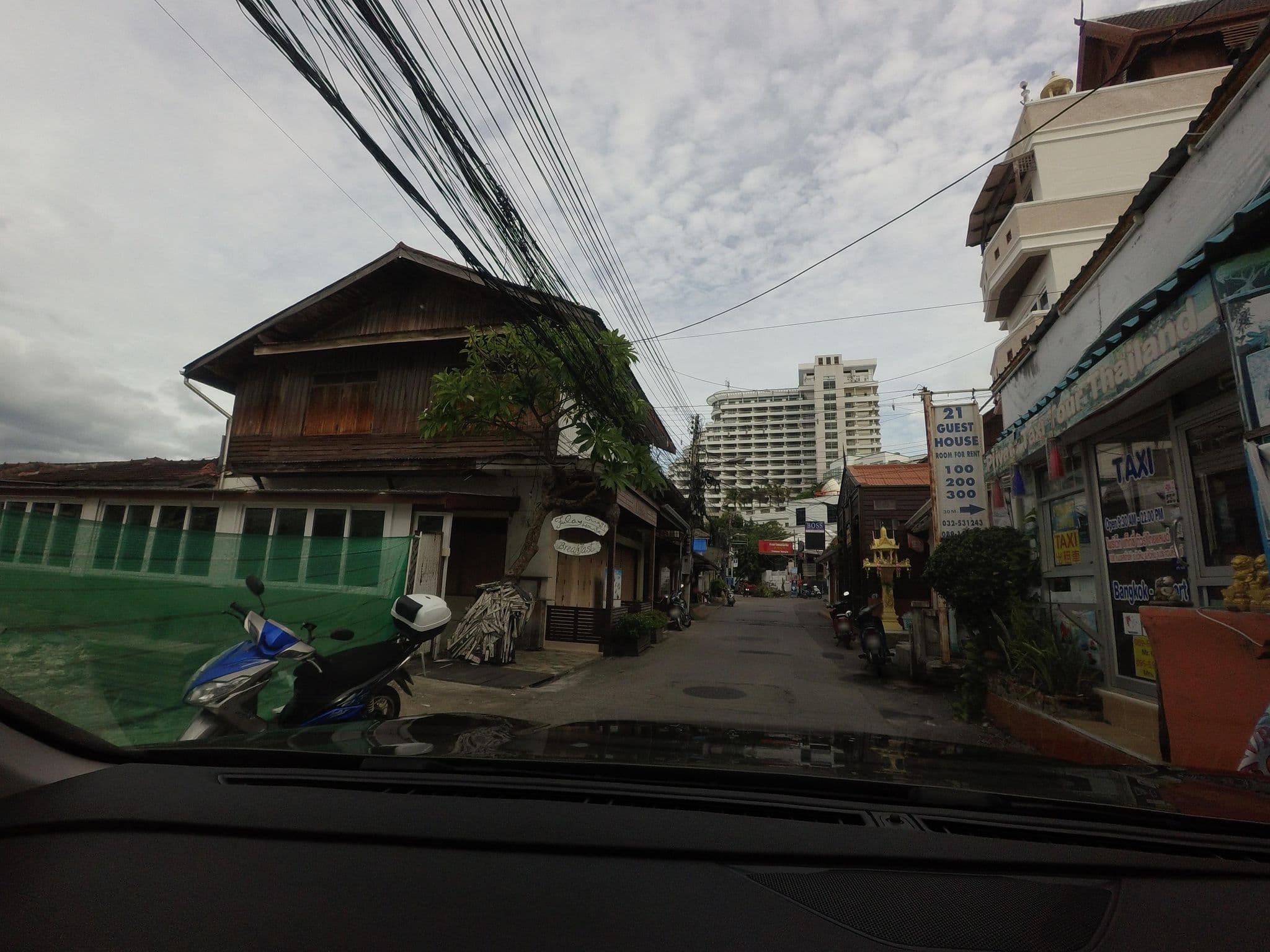 Street view near Fulay Hotel & Orchids Restaurant, Hua Hin