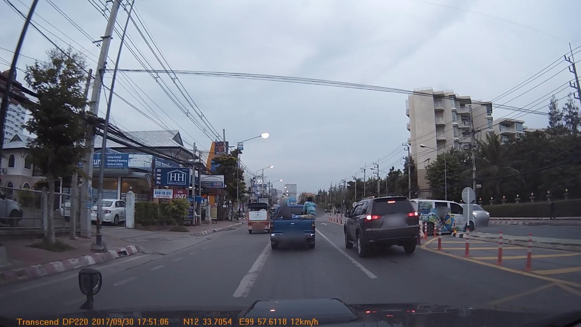 Street view near Venice Hotel HuaHin, Hua Hin