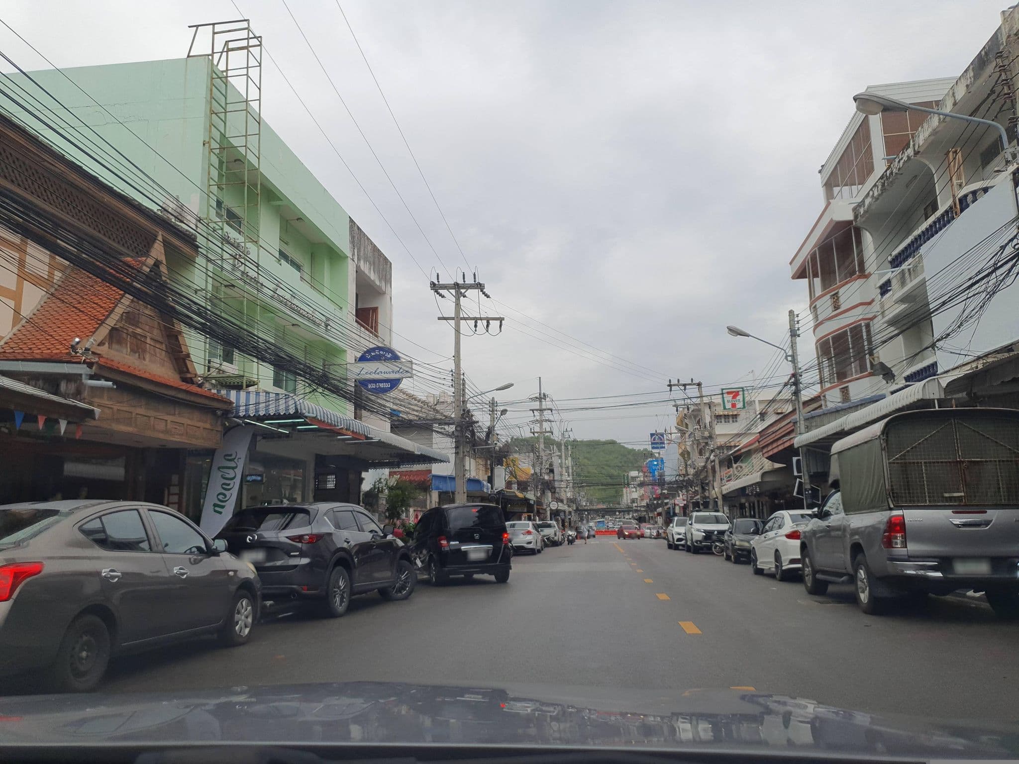 Street view near hotel, Hua Hin