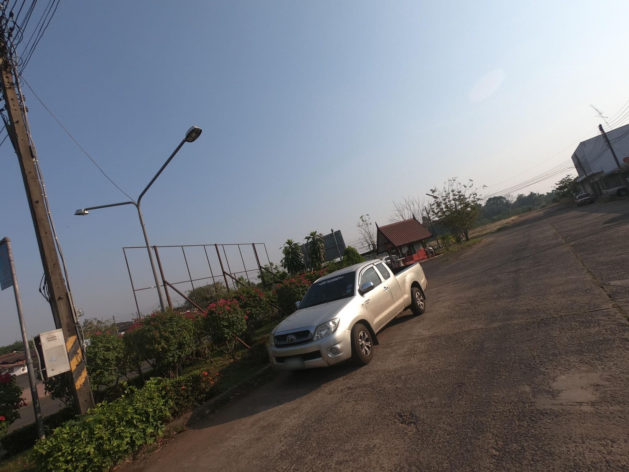 Street view near Saeng Villa Hotel, Kantharalak — © sisaket (CC BY-SA · Mapillary)