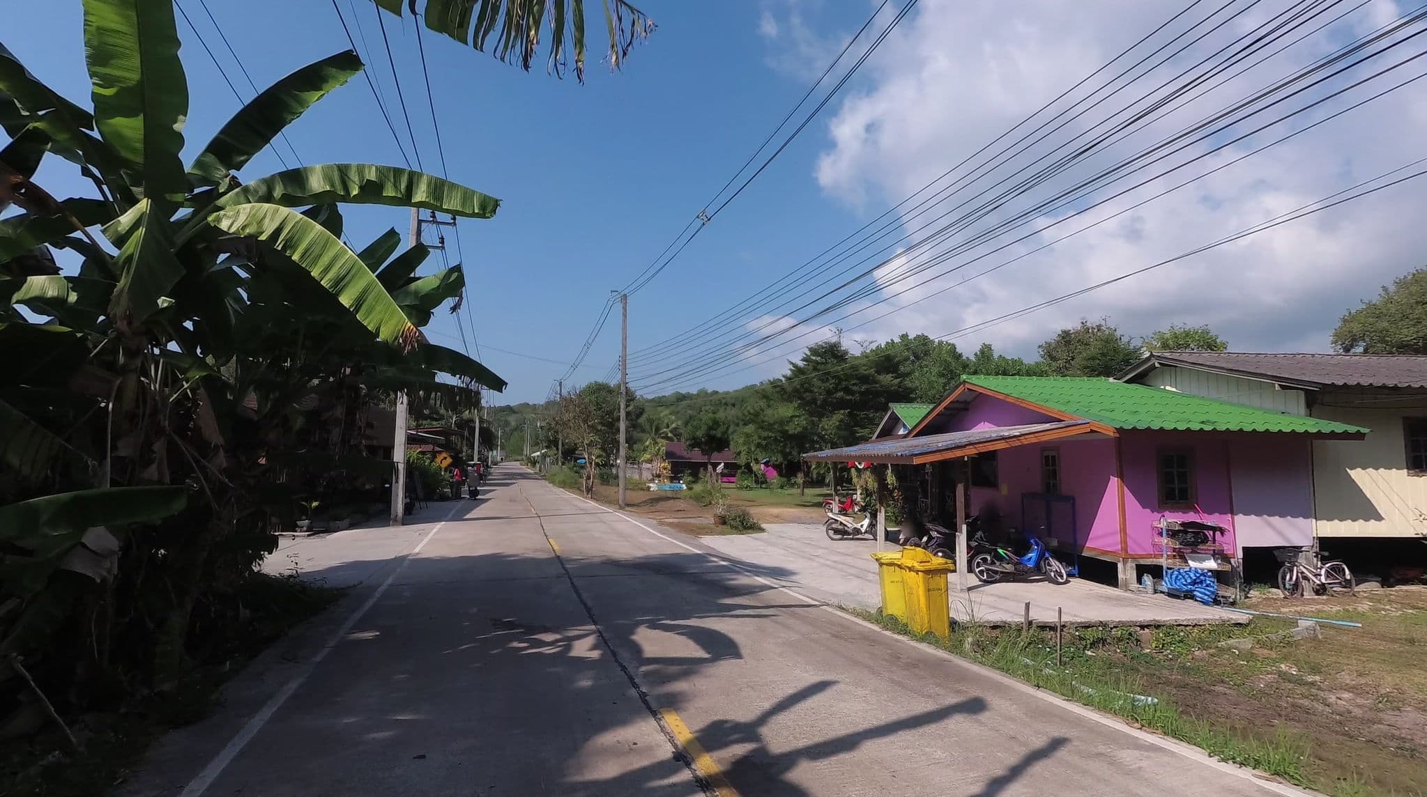 Street view near The Mermaid House, Ko Kood