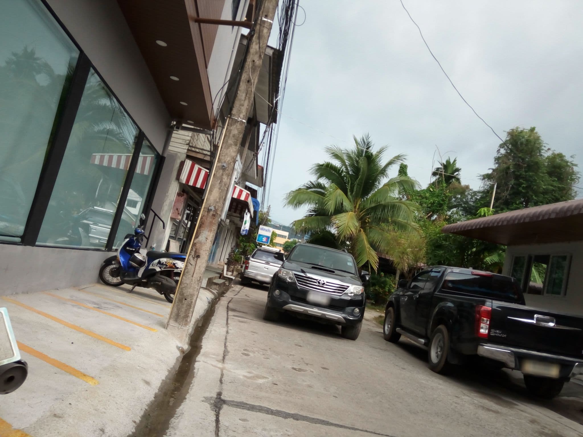 Street view near My living place, Ko Samui